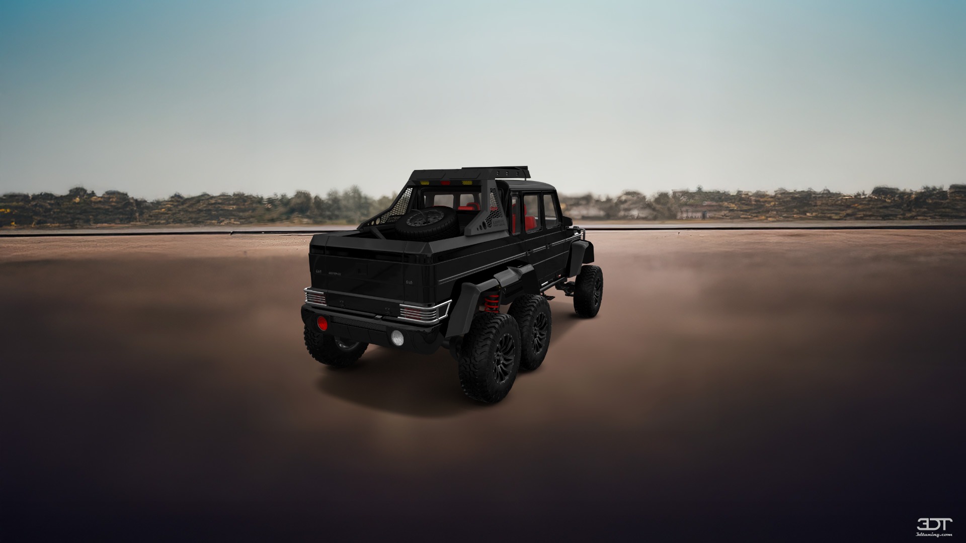 Mercedes G 63 AMG 6x6 4 Door pickup truck 2013 tuning