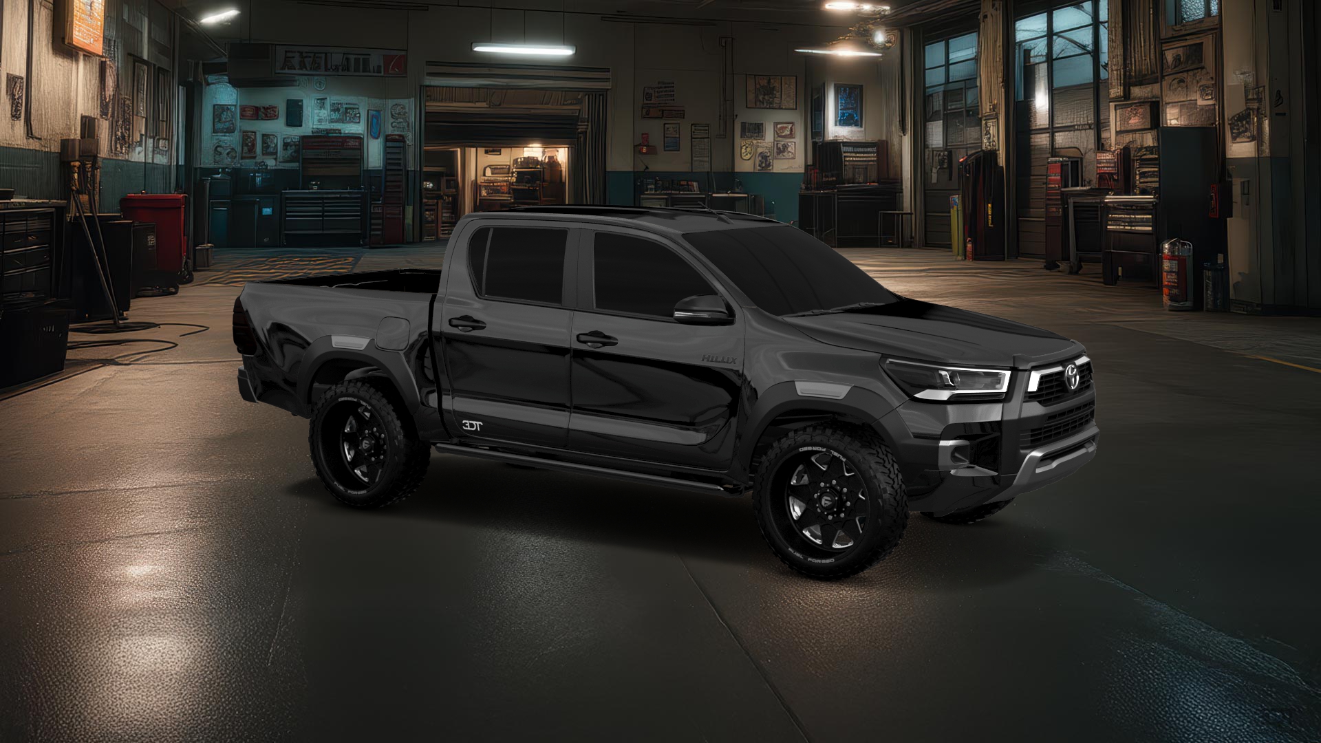 Toyota Hilux Double Cab 4 Door pickup truck 2015