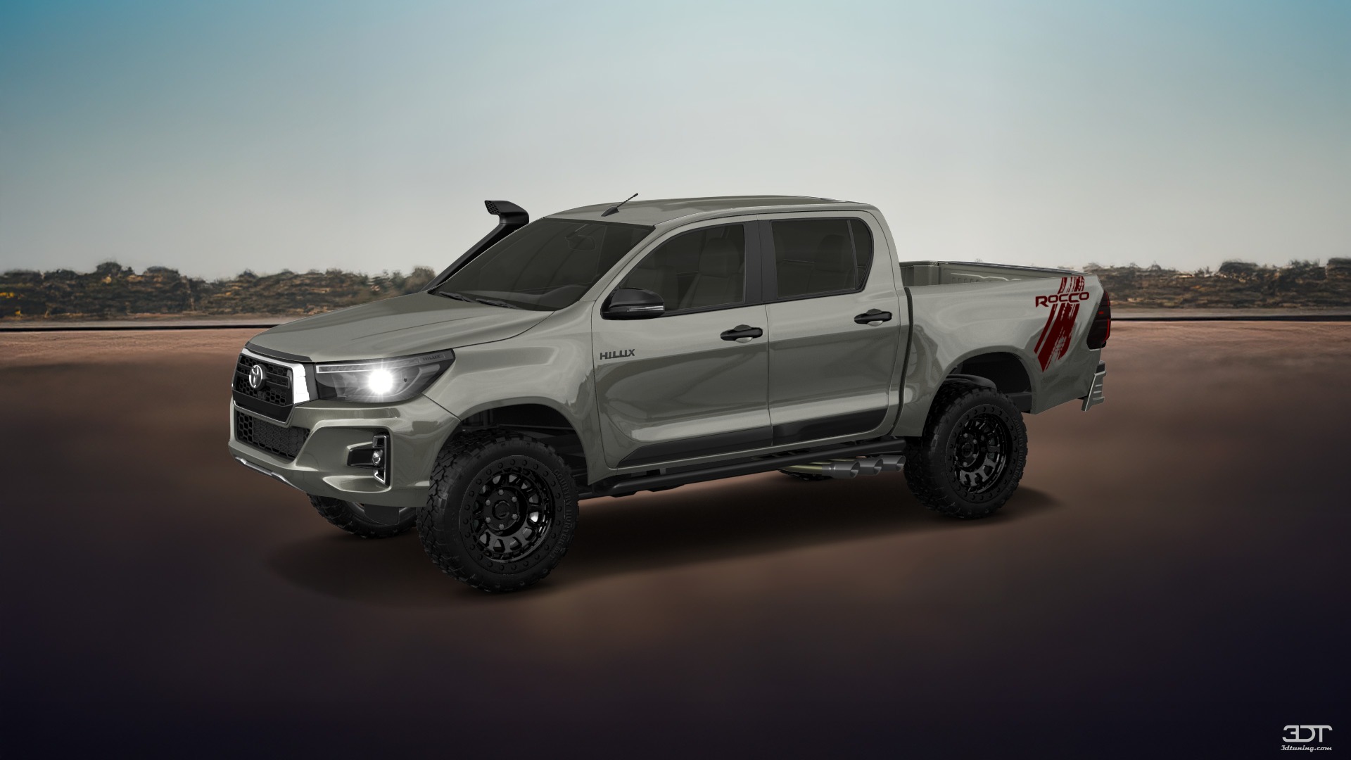 Toyota Hilux Double Cab 4 Door pickup truck 2015 tuning