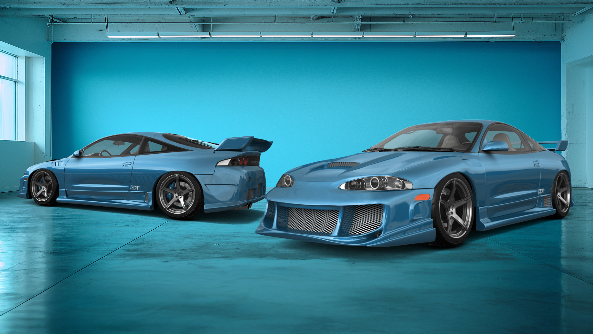 Mitsubishi Eclipse GSX Coupe 1995 tuning