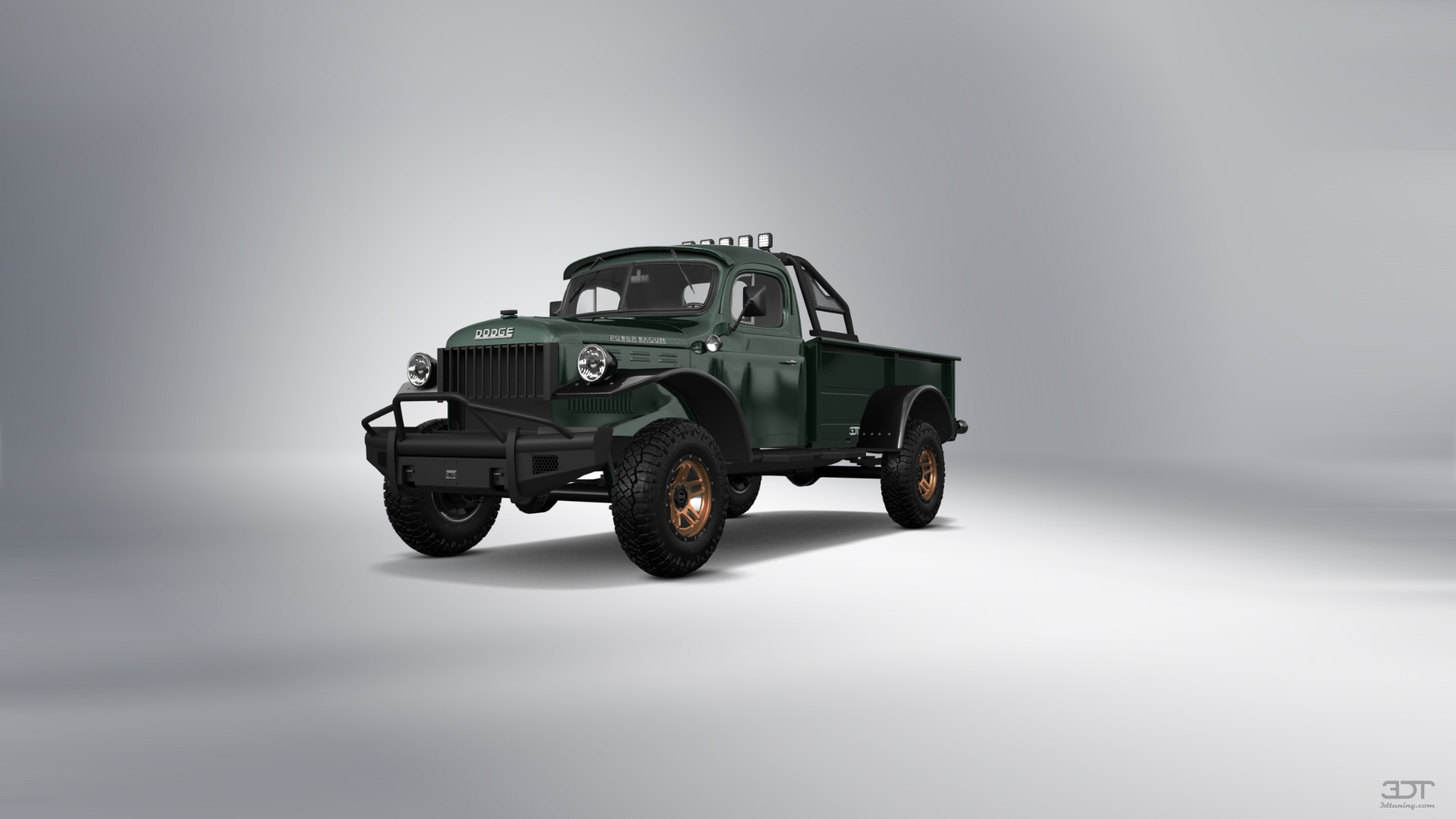 Dodge Power Wagon 2 Door pickup truck 1947 tuning