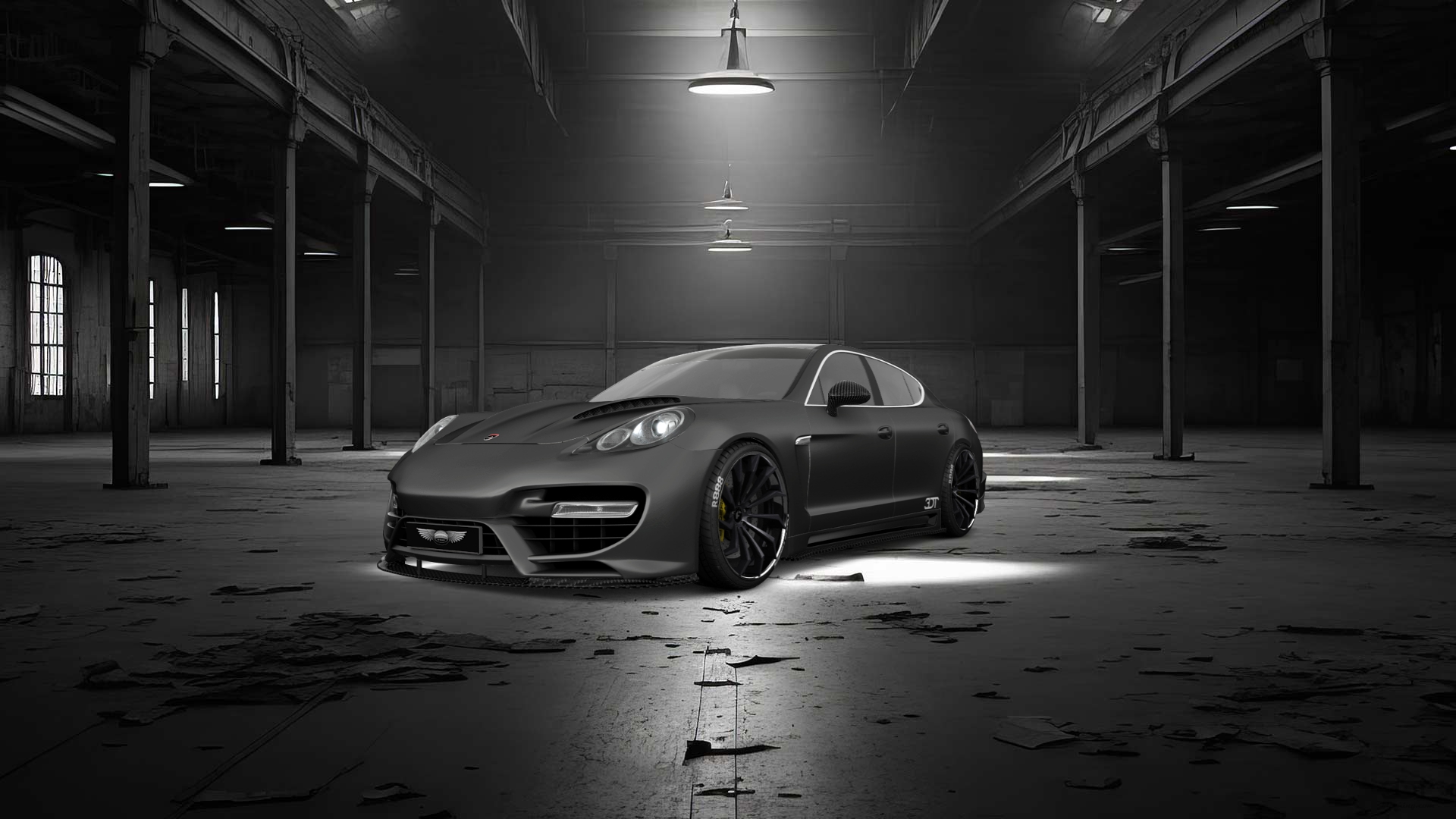 Porsche Panamera 4 door fastback saloon 2011