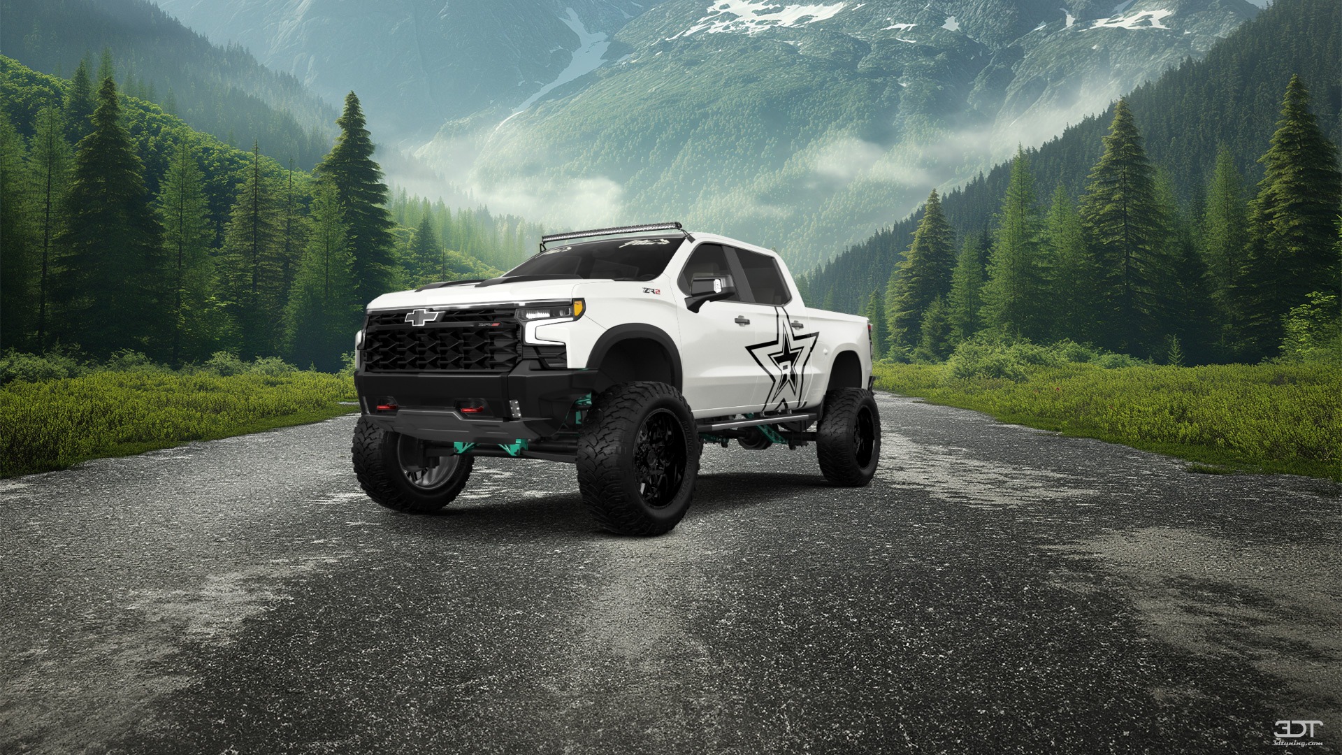 Chevrolet Silverado 1500 Crew Cab 5.8 ft box 4 Door pickup truck 2023