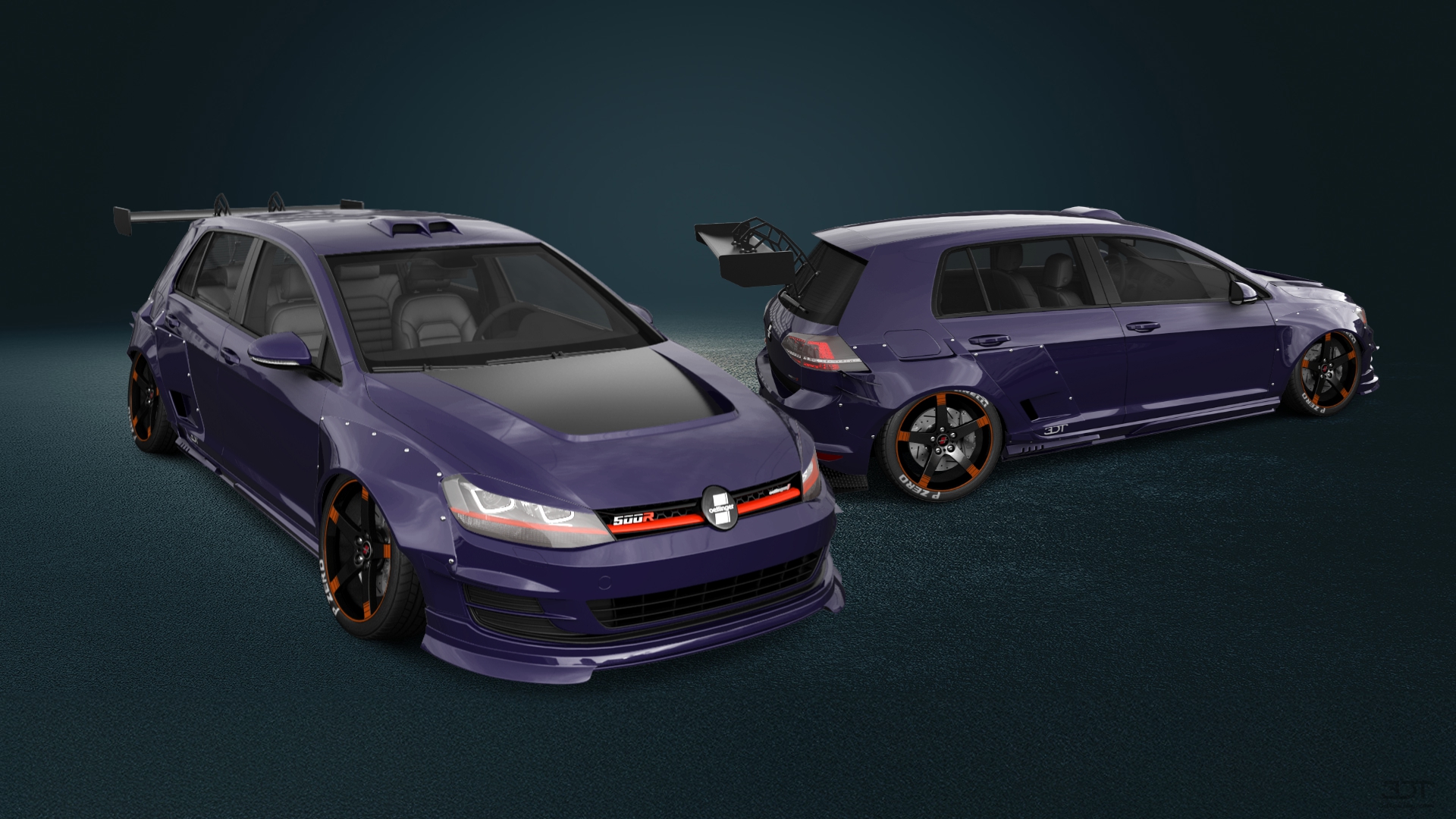 Volkswagen Golf 7 5 Door Hatchback 2013 tuning