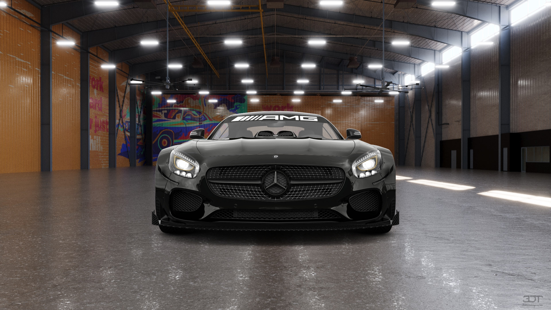 Mercedes AMG GT 2 door fastback coupe 2016