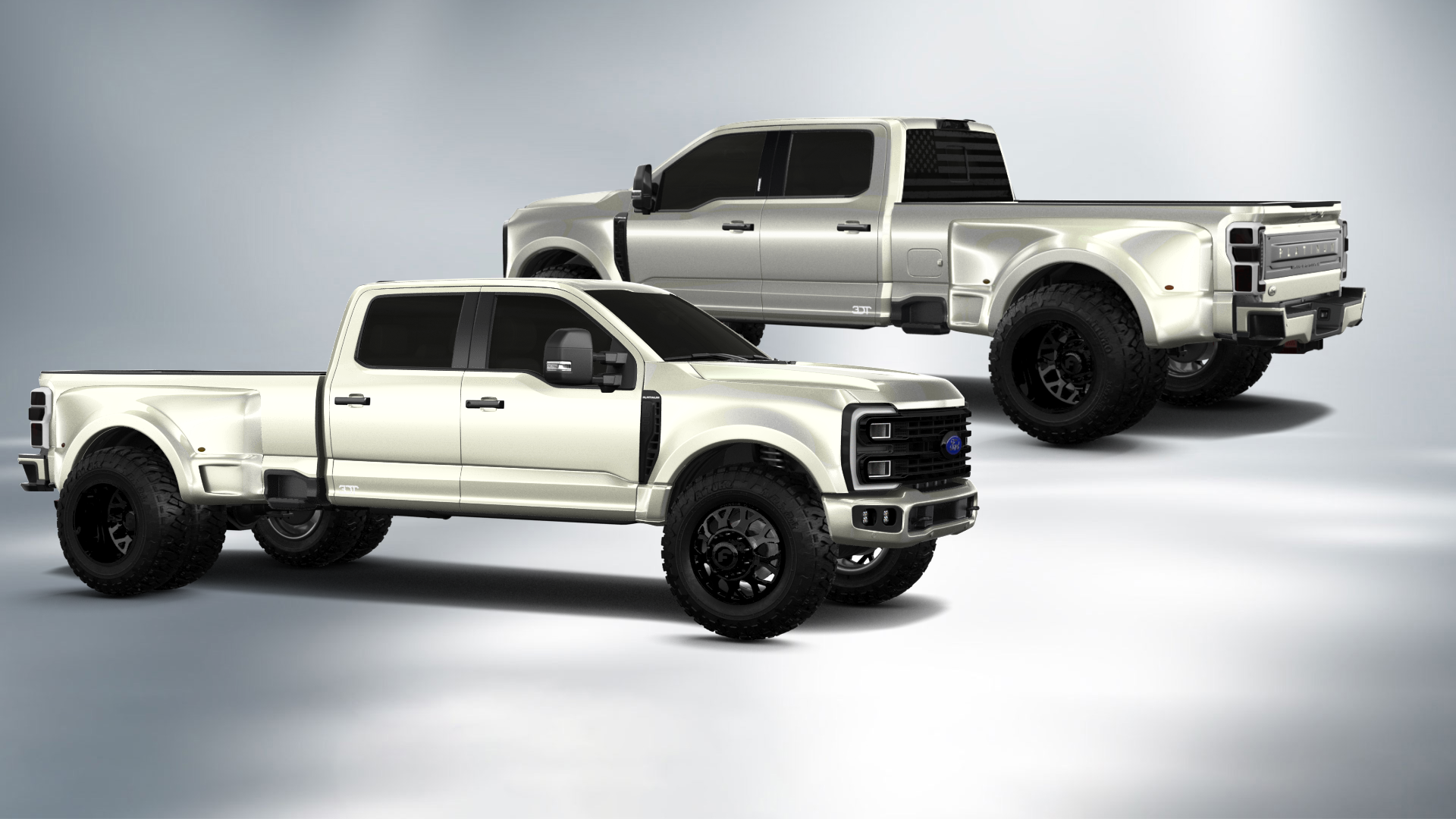 Ford F-350 DRW Crew Cab 4 Door pickup truck 2023 tuning