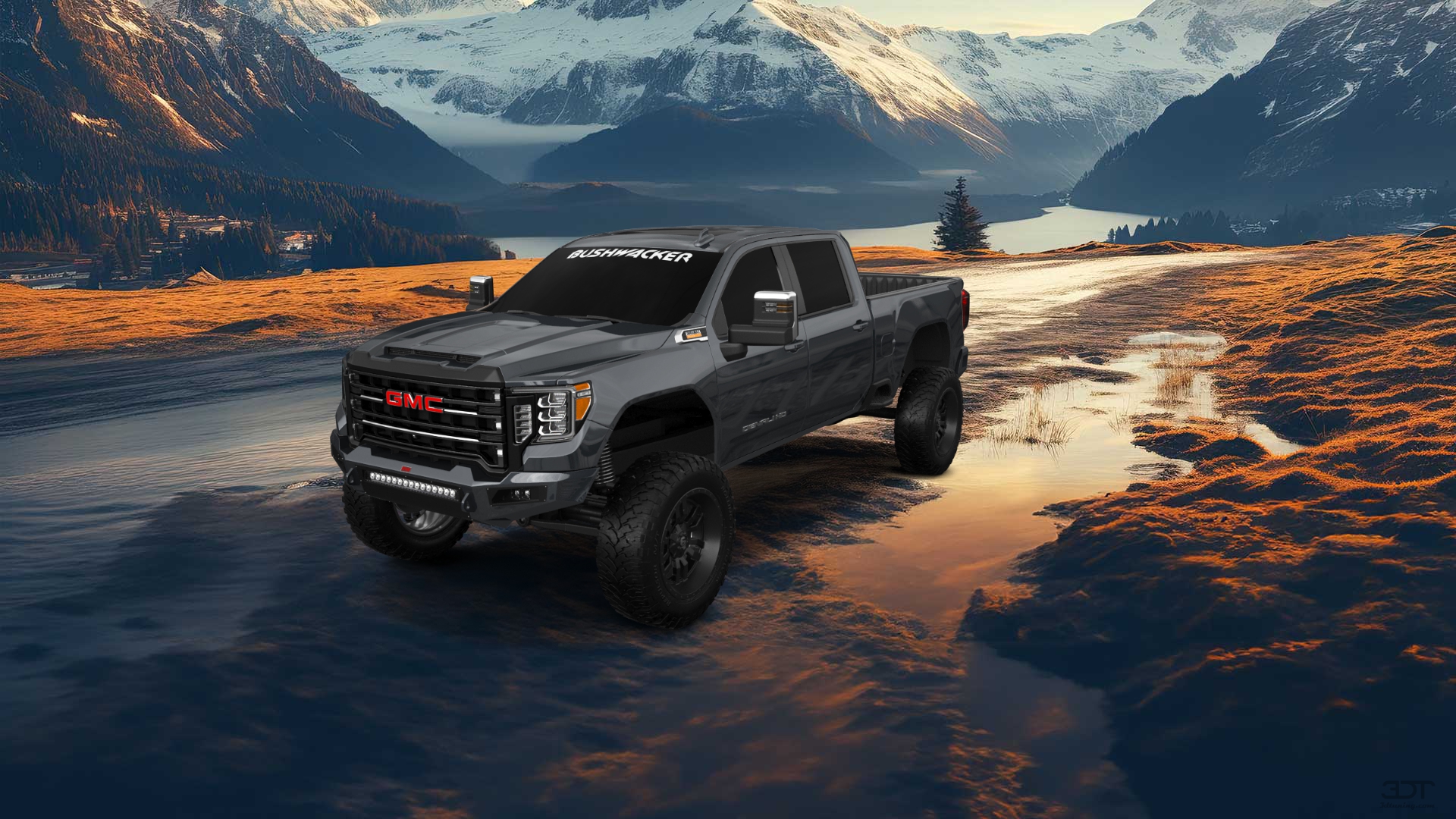 GMC Sierra 2500 HD 4 Door pickup truck 2020 tuning