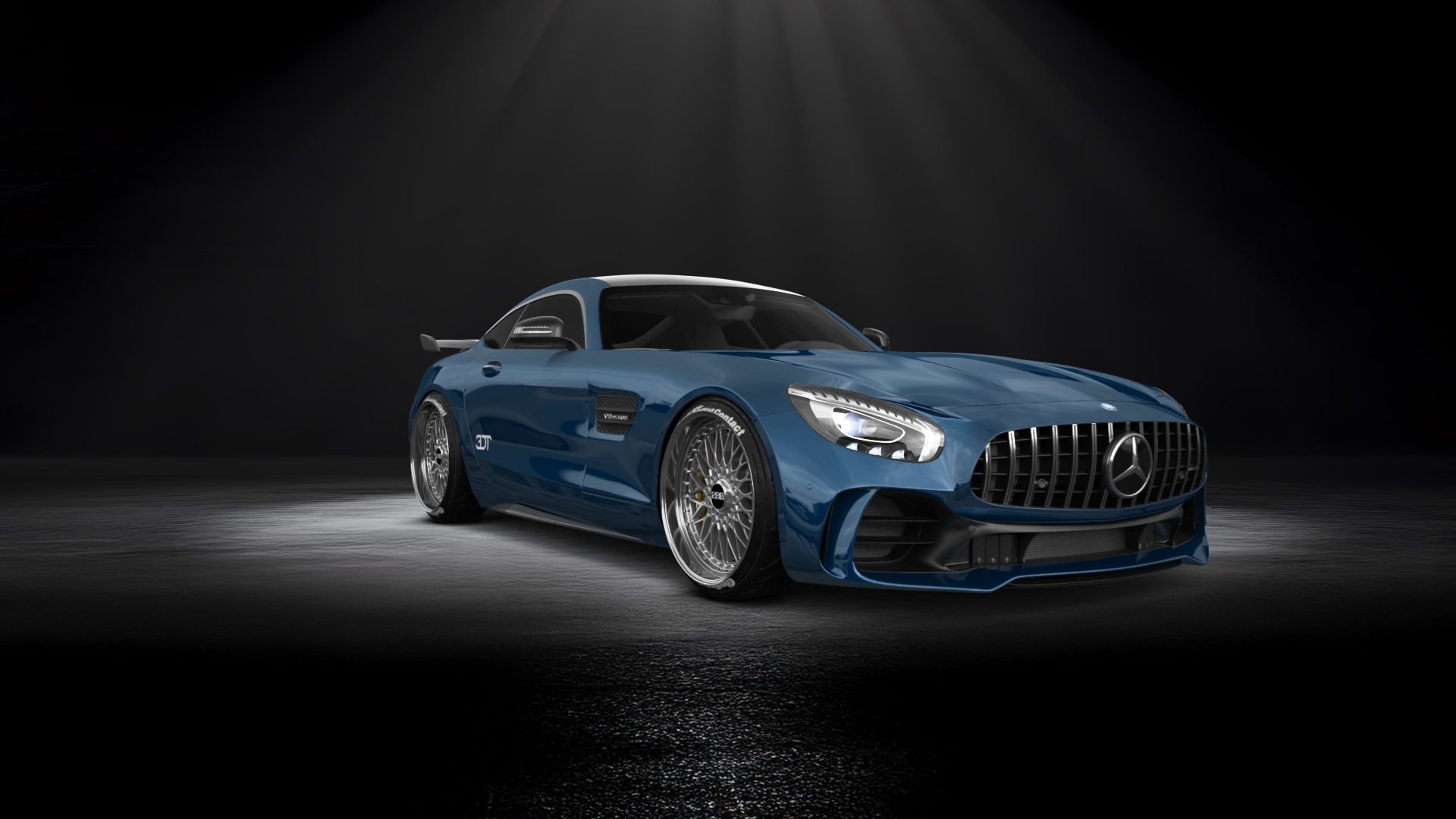 Mercedes AMG GT 2 door fastback coupe 2015 tuning