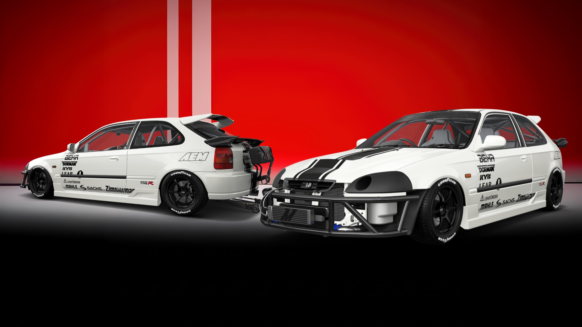 Honda Civic 3 Door Hatchback 1997 tuning