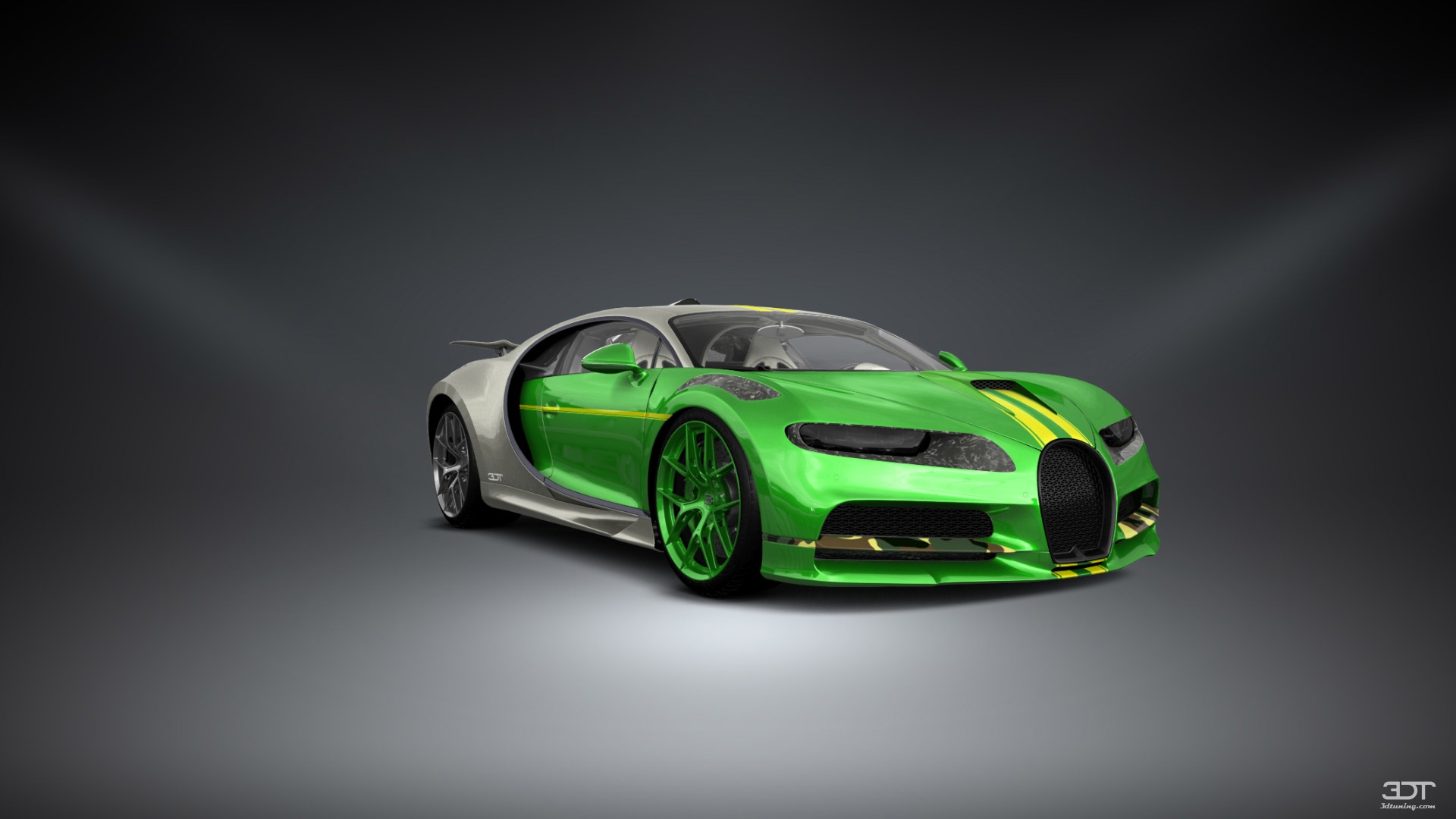 Bugatti Chiron 2 Door Coupe 2016 tuning