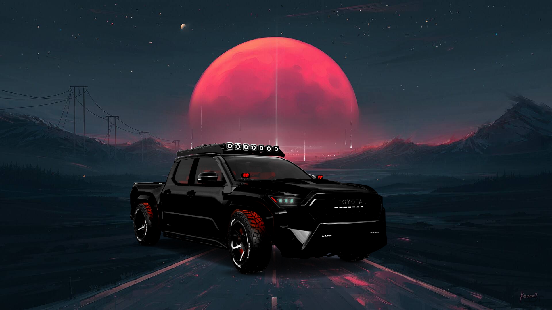 Toyota Tacoma Crew Cab 4 Door pickup truck 2024 tuning
