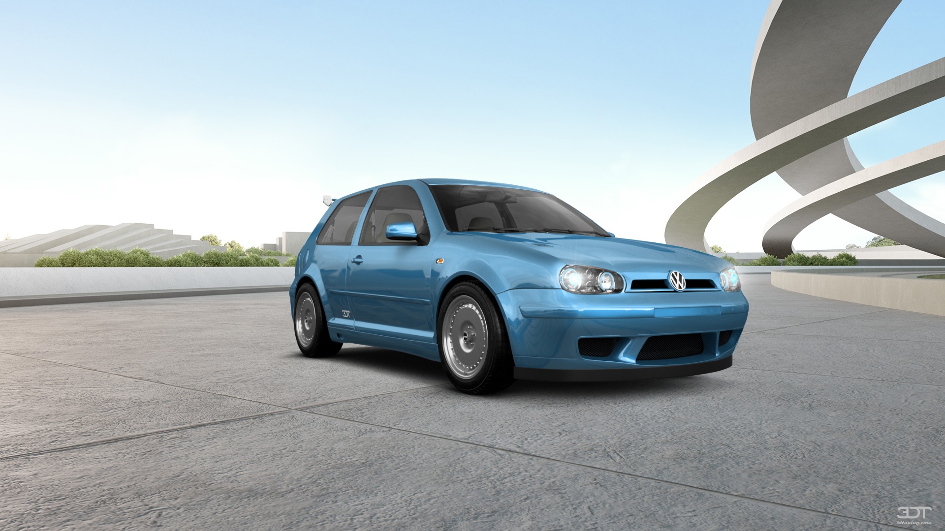 Volkswagen Golf 4 (mk4) 3 Door Hatchback 1997 tuning