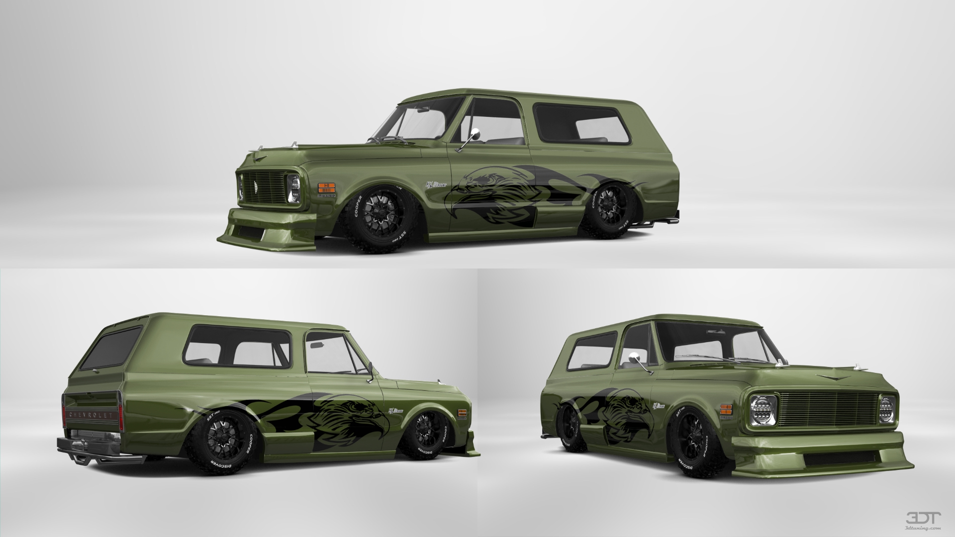 Chevrolet K5 Blazer 2 Door pickup truck 1969 tuning