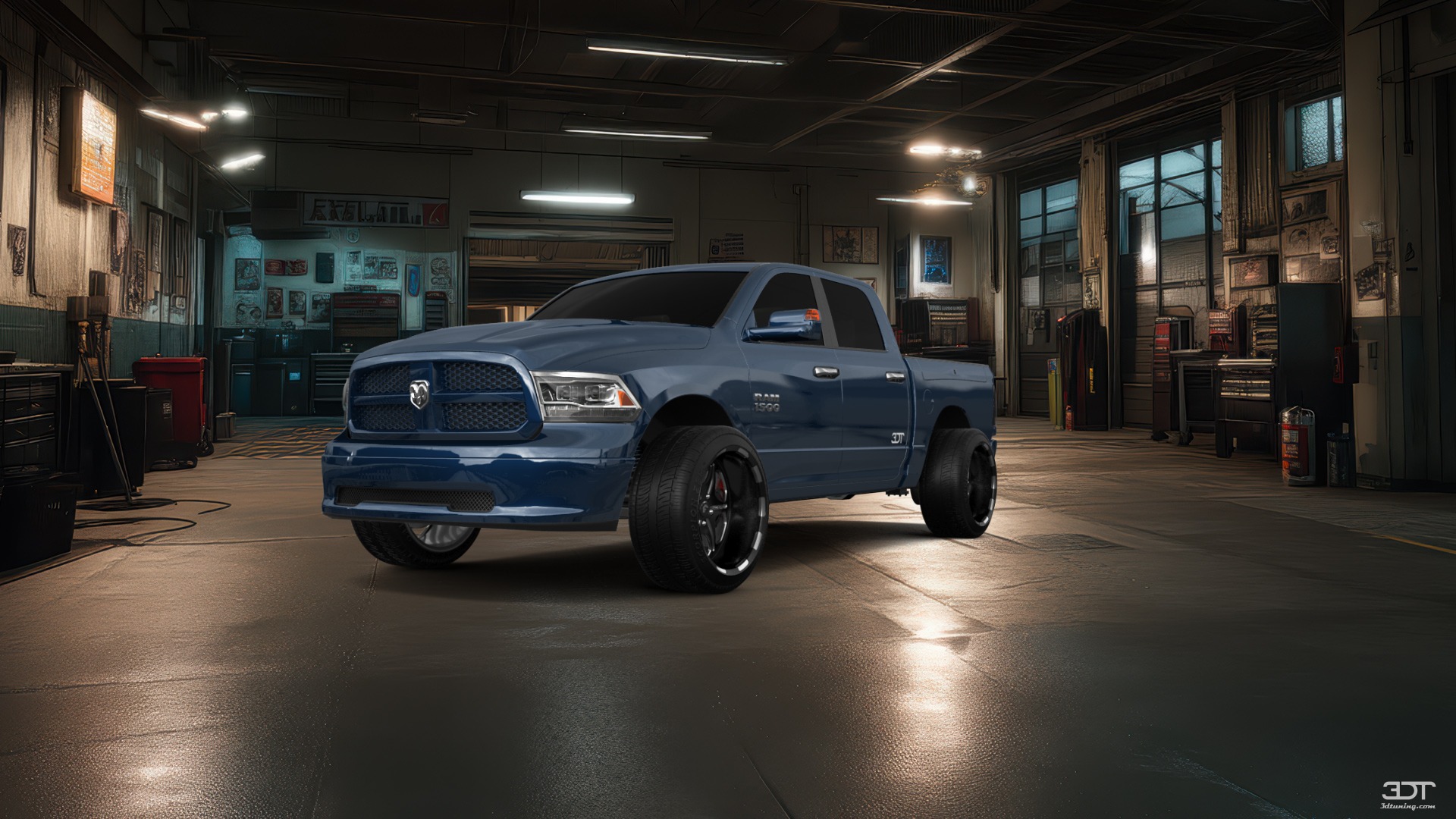 Dodge Ram 1500 5.7' box 4 Door pickup truck 2010 tuning