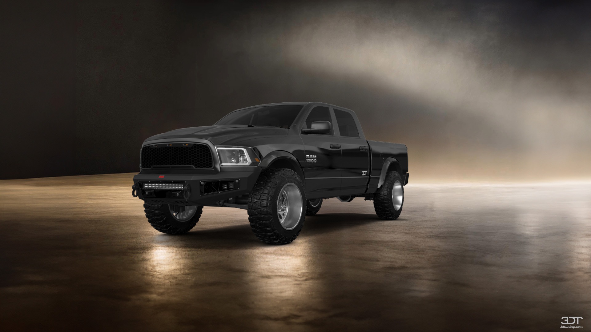 Dodge Ram 1500 Crew Cab 6.4 ft box 4 Door pickup truck 2009 tuning