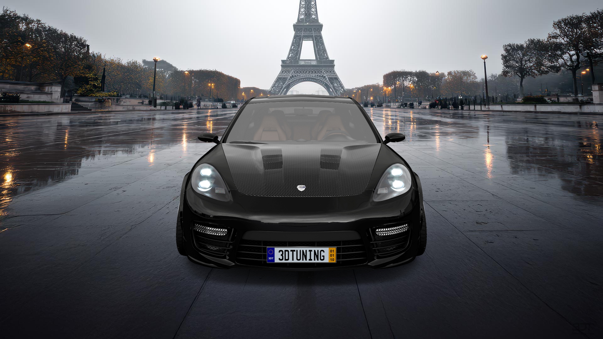 Porsche Panamera 4 door fastback saloon 2011 tuning