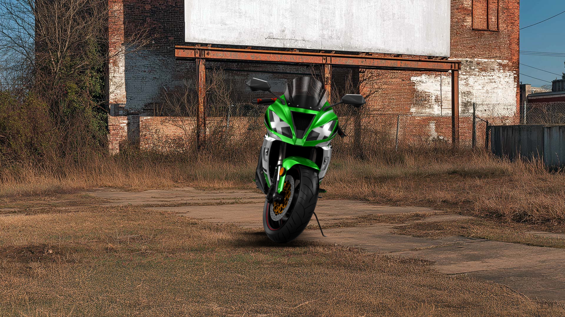 Kawasaki Ninja ZX 6R Sport Bike 2015