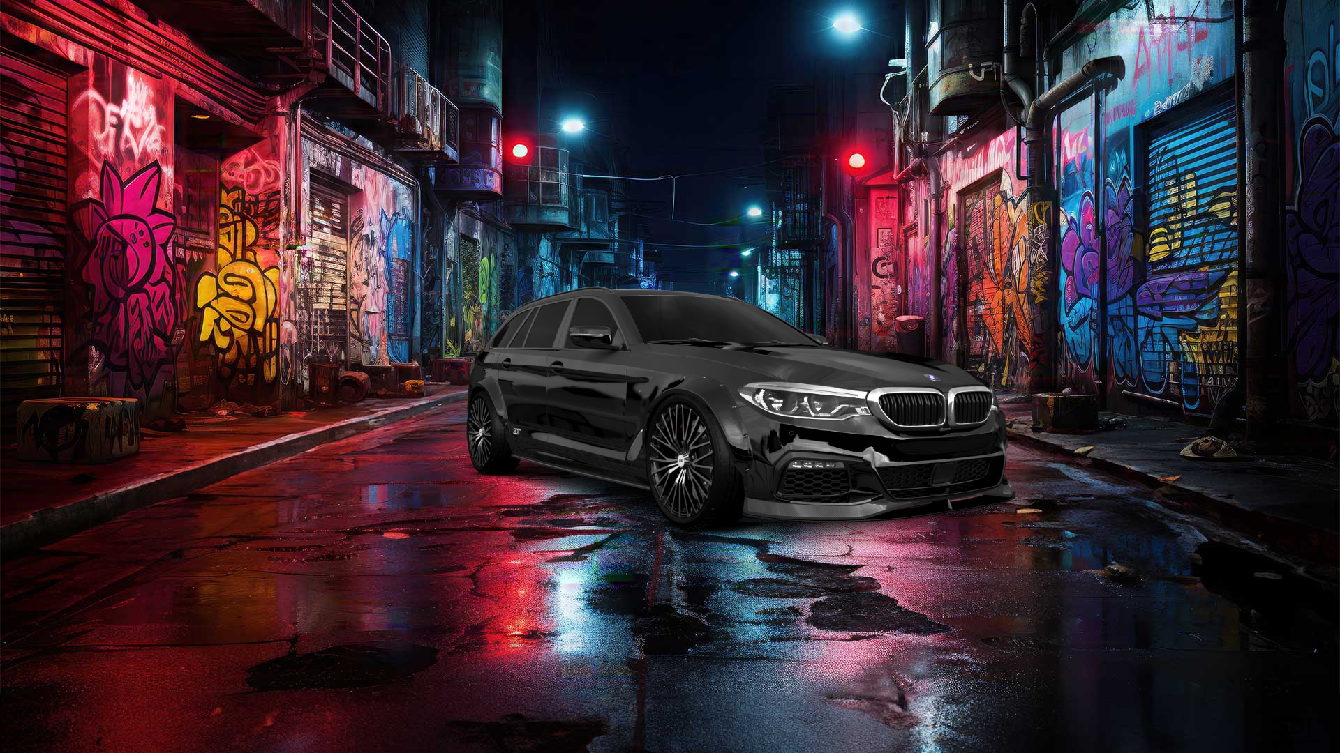 BMW 5 Series 5 door Wagon 2018 tuning