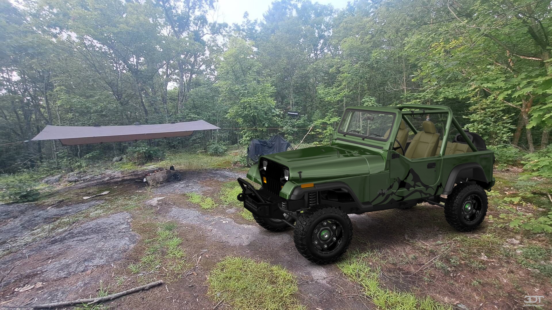 Jeep Wrangler YJ 2 Door SUV 1990 Изображения