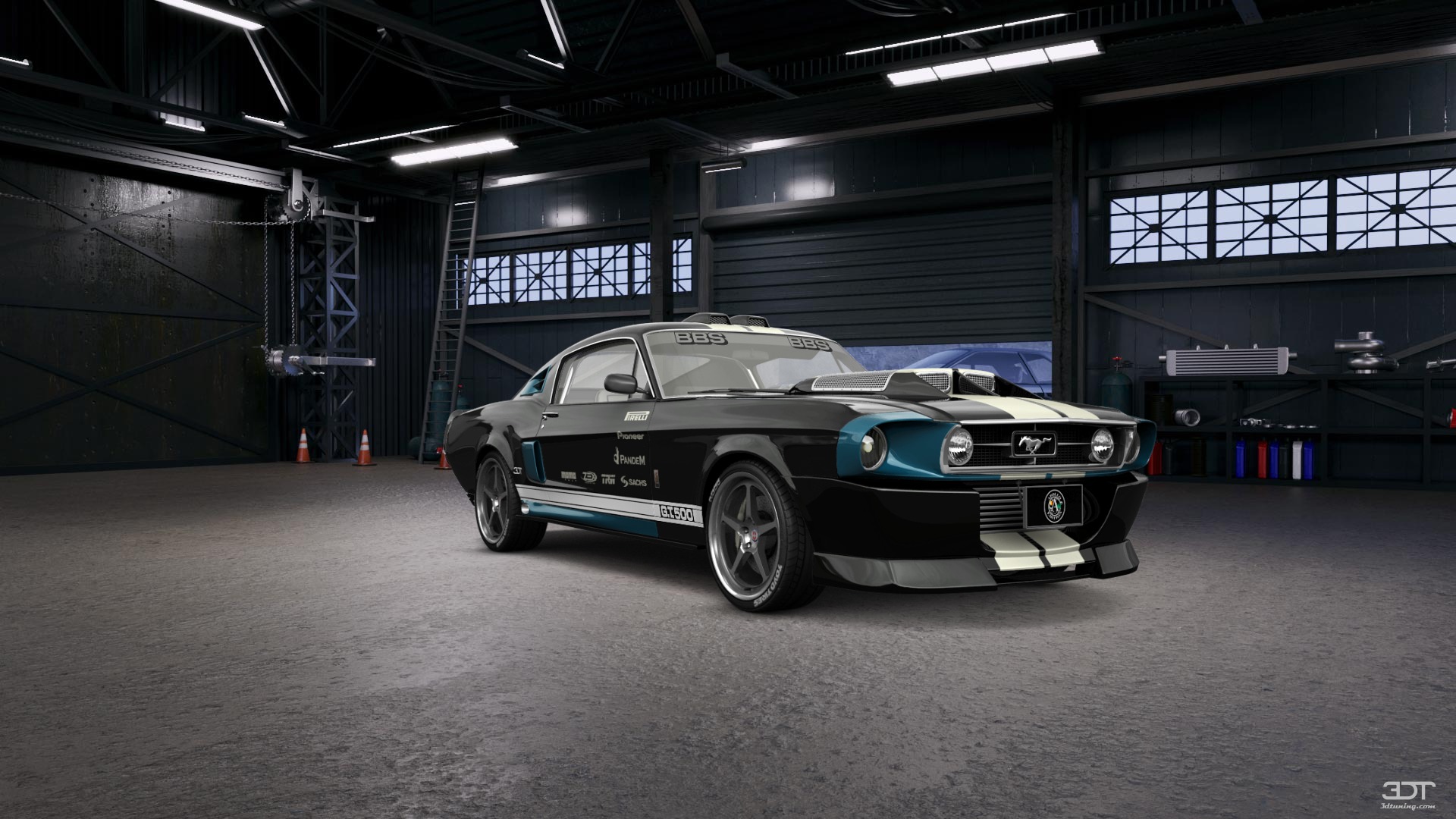 Mustang GT500 2 Door Coupe 1968
