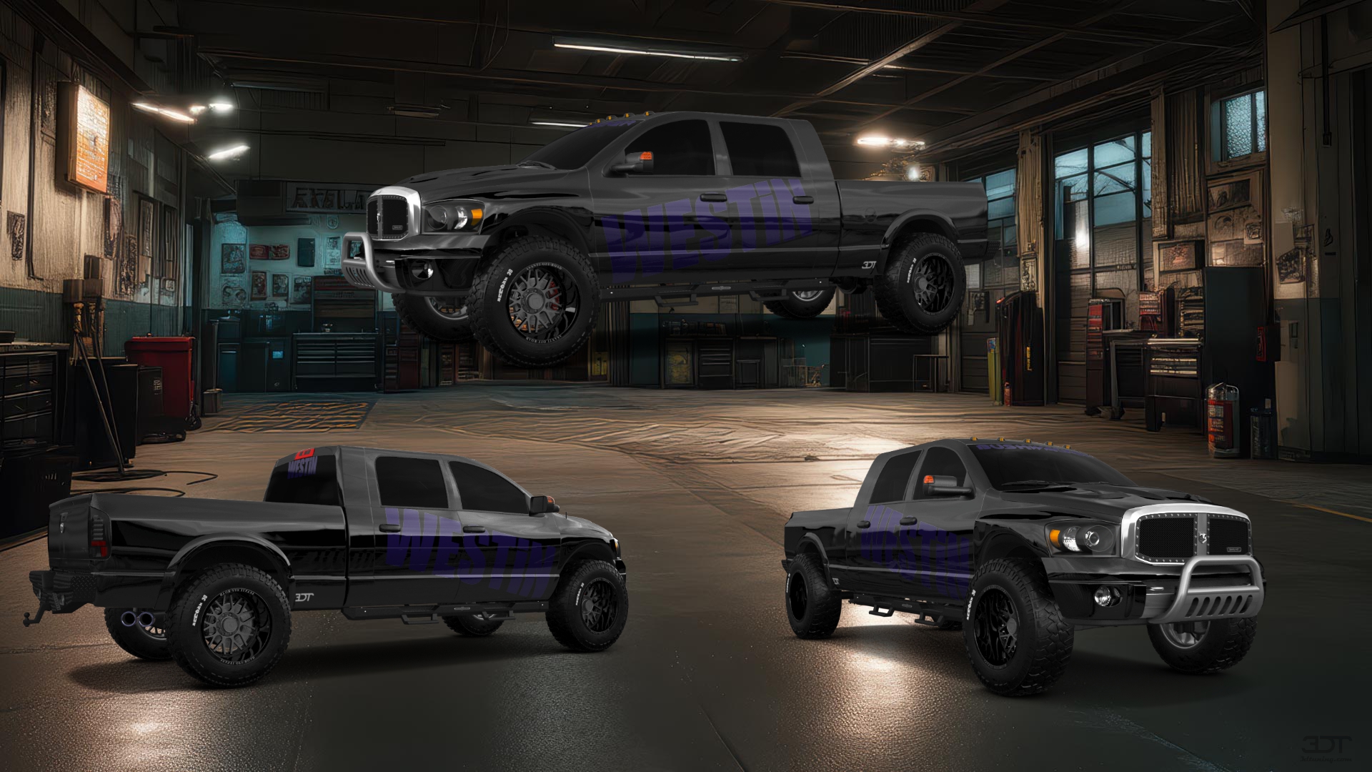 Dodge Ram 2500 4 Door pickup truck 2007 tuning