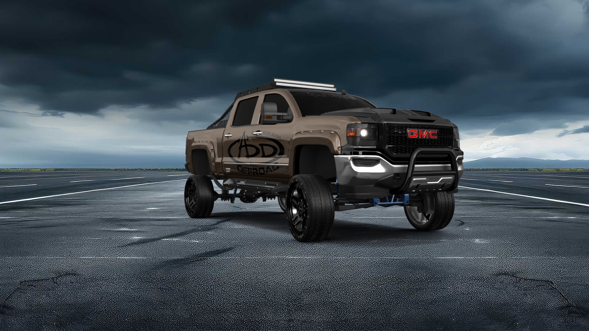 GMC Sierra 1500 Crew Cab 4 Door pickup truck 2016 tuning