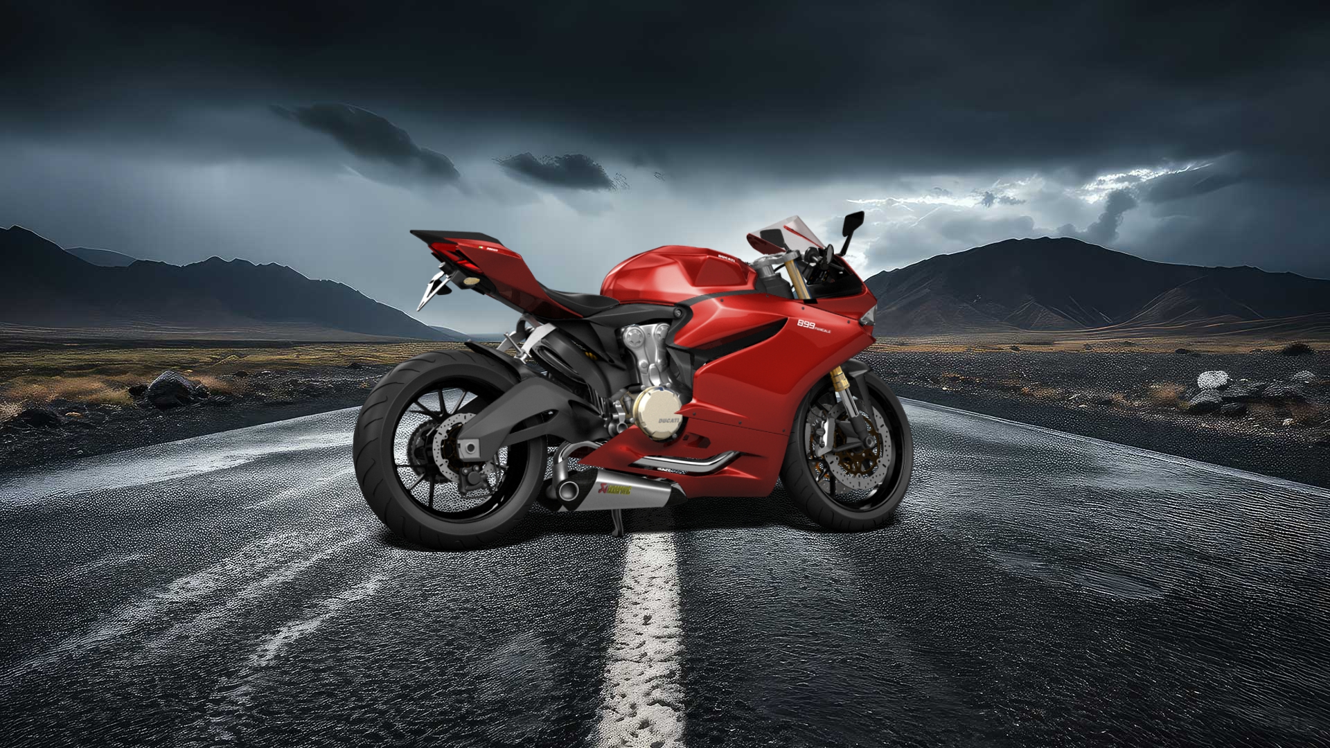 Ducati 899 Panigale Sport Bike 2015