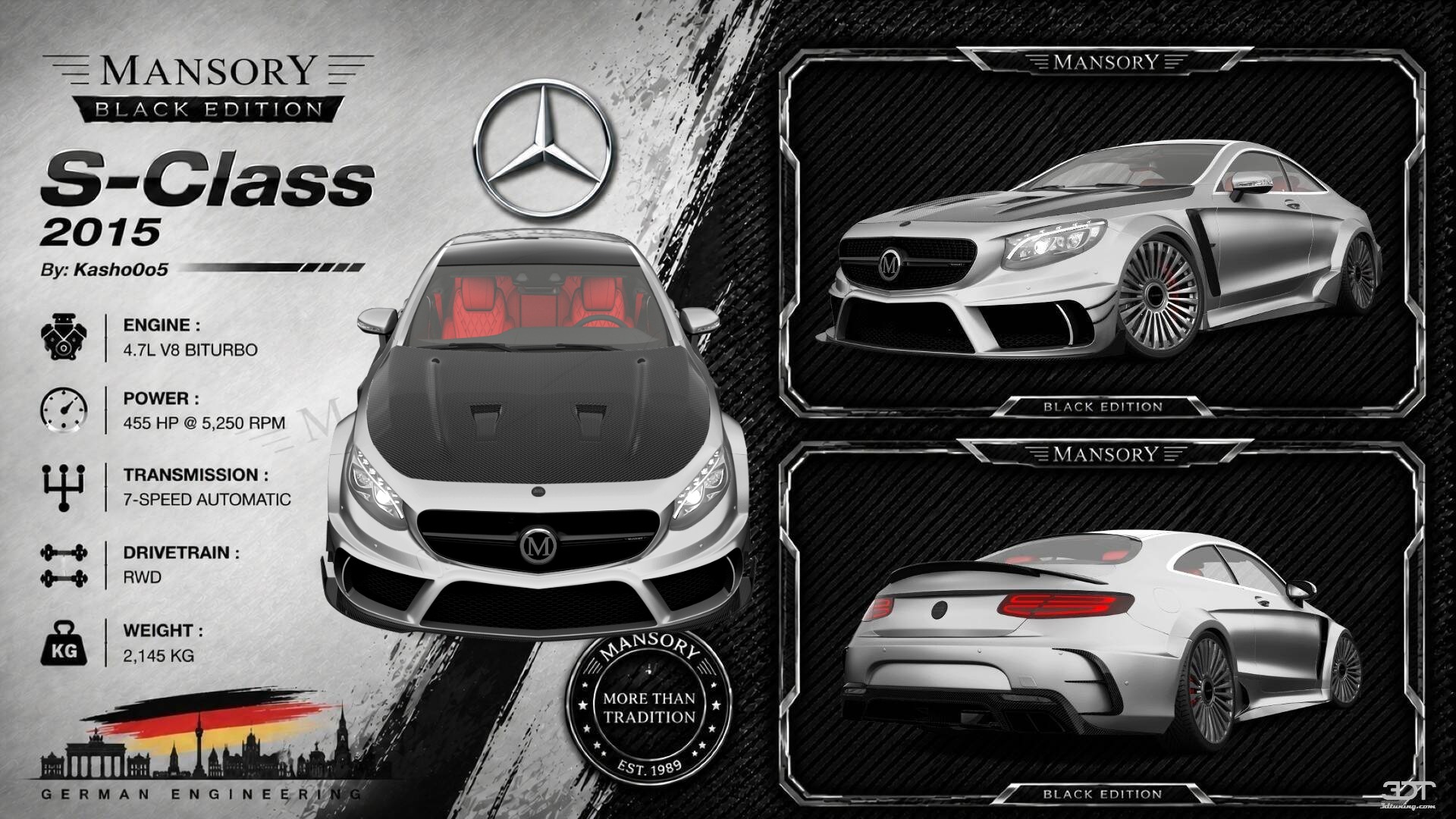 Tuning Mercedes S-Class 2 Door Coupe 2015