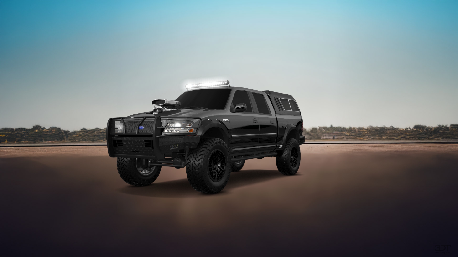 Ford F-150 SuperCrew 4 Door pickup truck 1997 tuning