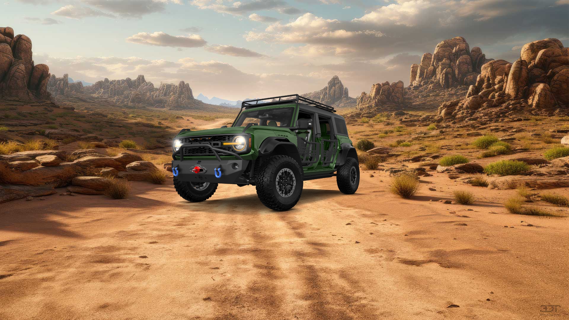 Ford Bronco Raptor 4 Door pickup truck 2022