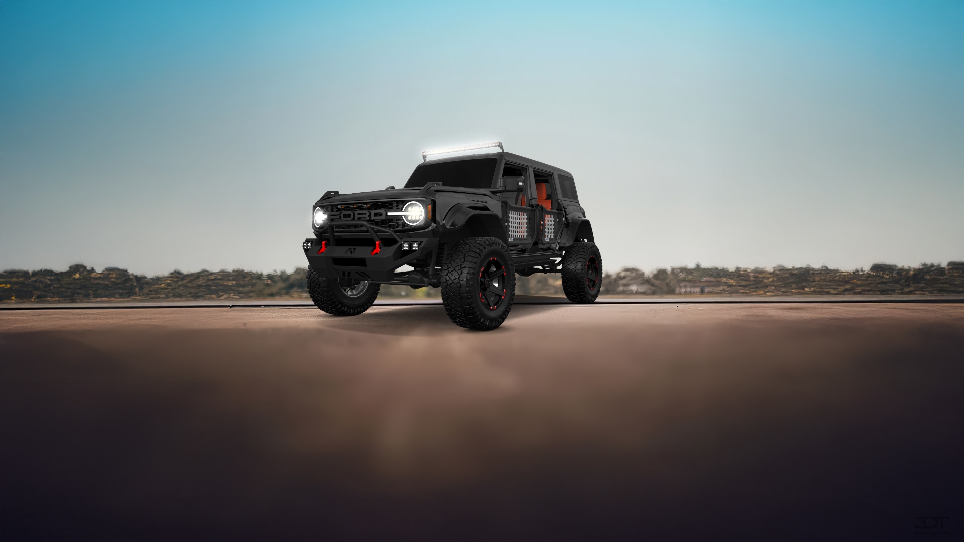 Ford Bronco Raptor 4 Door pickup truck 2022 tuning