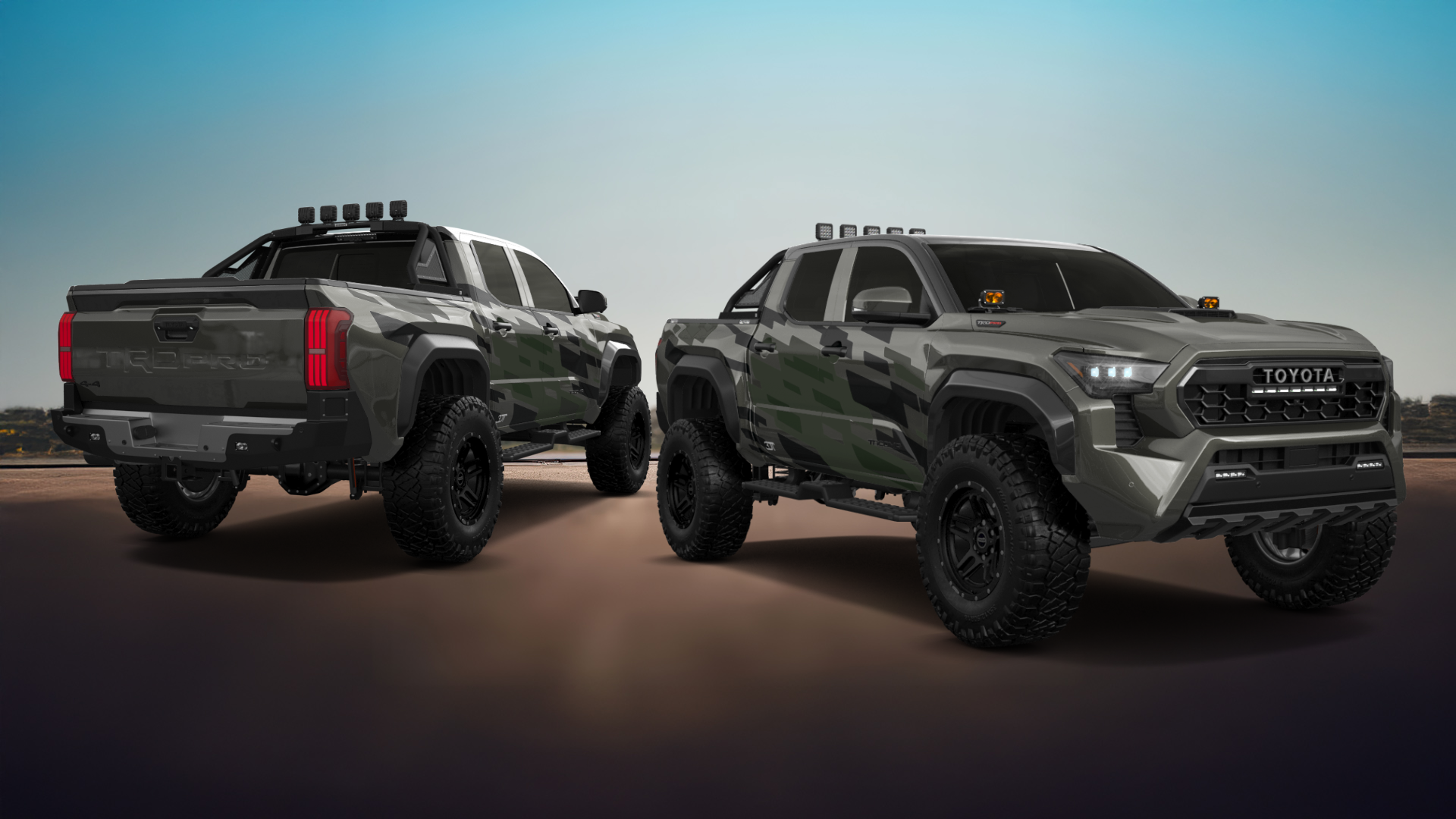 Toyota Tacoma Crew Cab 4 Door pickup truck 2024 tuning