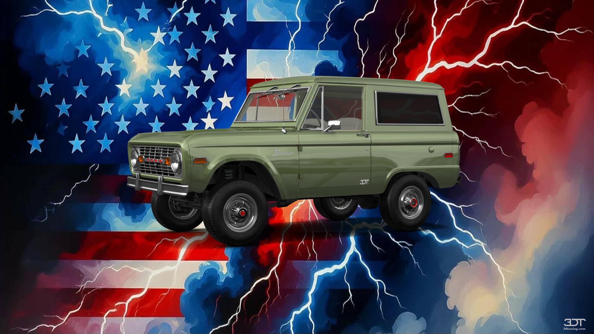 Tuning Ford Bronco 3 Door SUV 1965