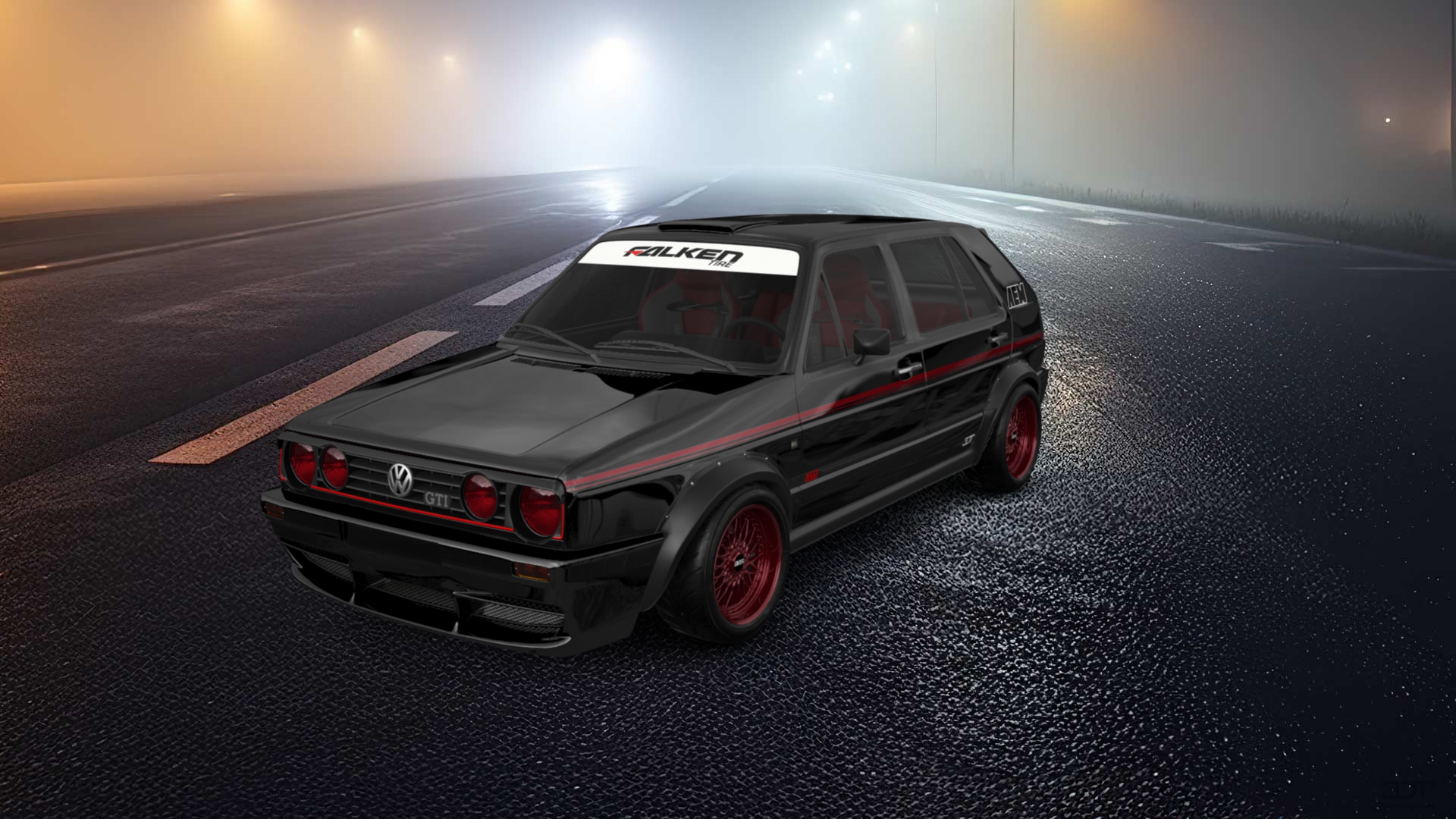 Volkswagen Golf Mk2 5 Door Hatchback 1983 tuning