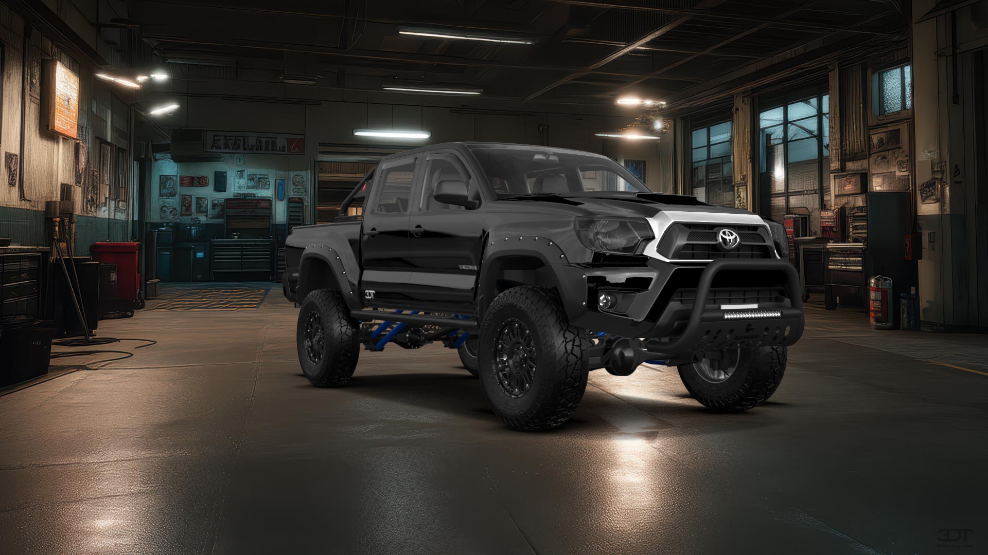 Toyota Tacoma Crew Cab 5.1 ft box 4 Door pickup truck 2012 tuning