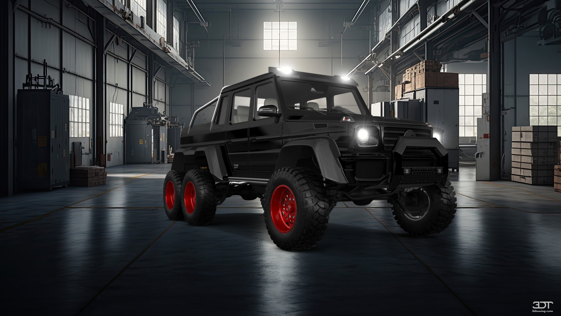 Mercedes G 63 AMG 6x6 4 Door pickup truck 2013