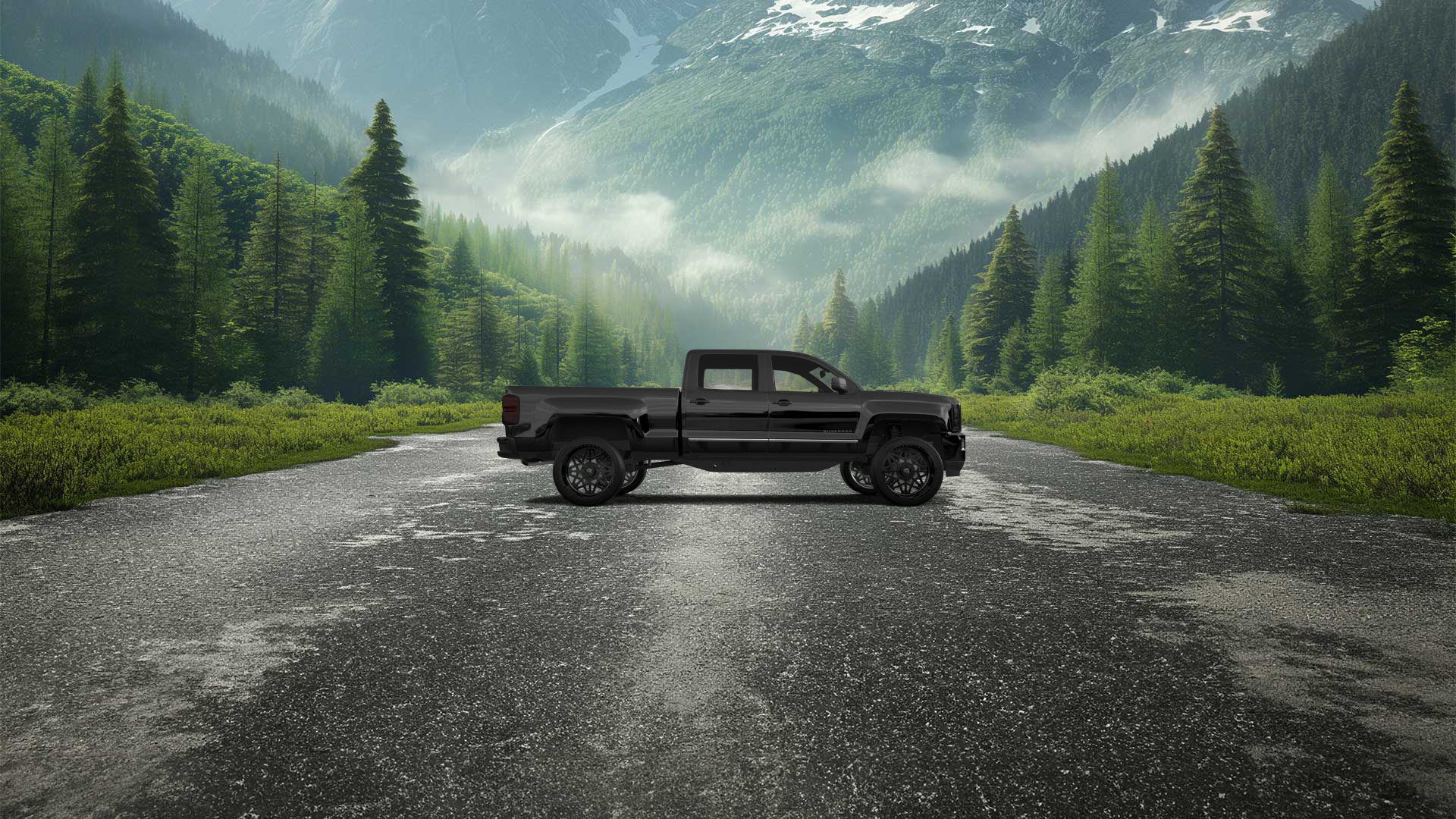 Chevrolet Silverado 2500 4 Door pickup truck 2015 tuning