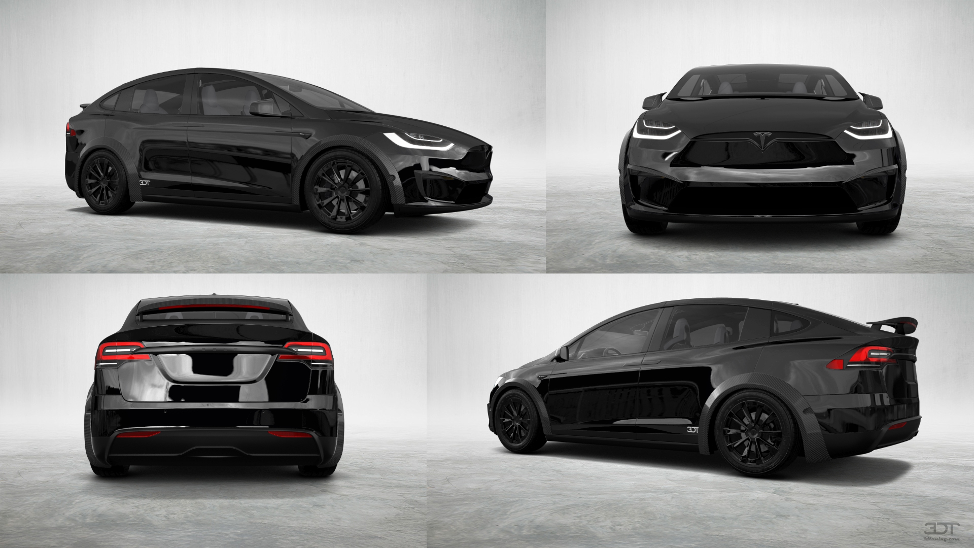 Tesla Model X 5 Door SUV 2024 tuning