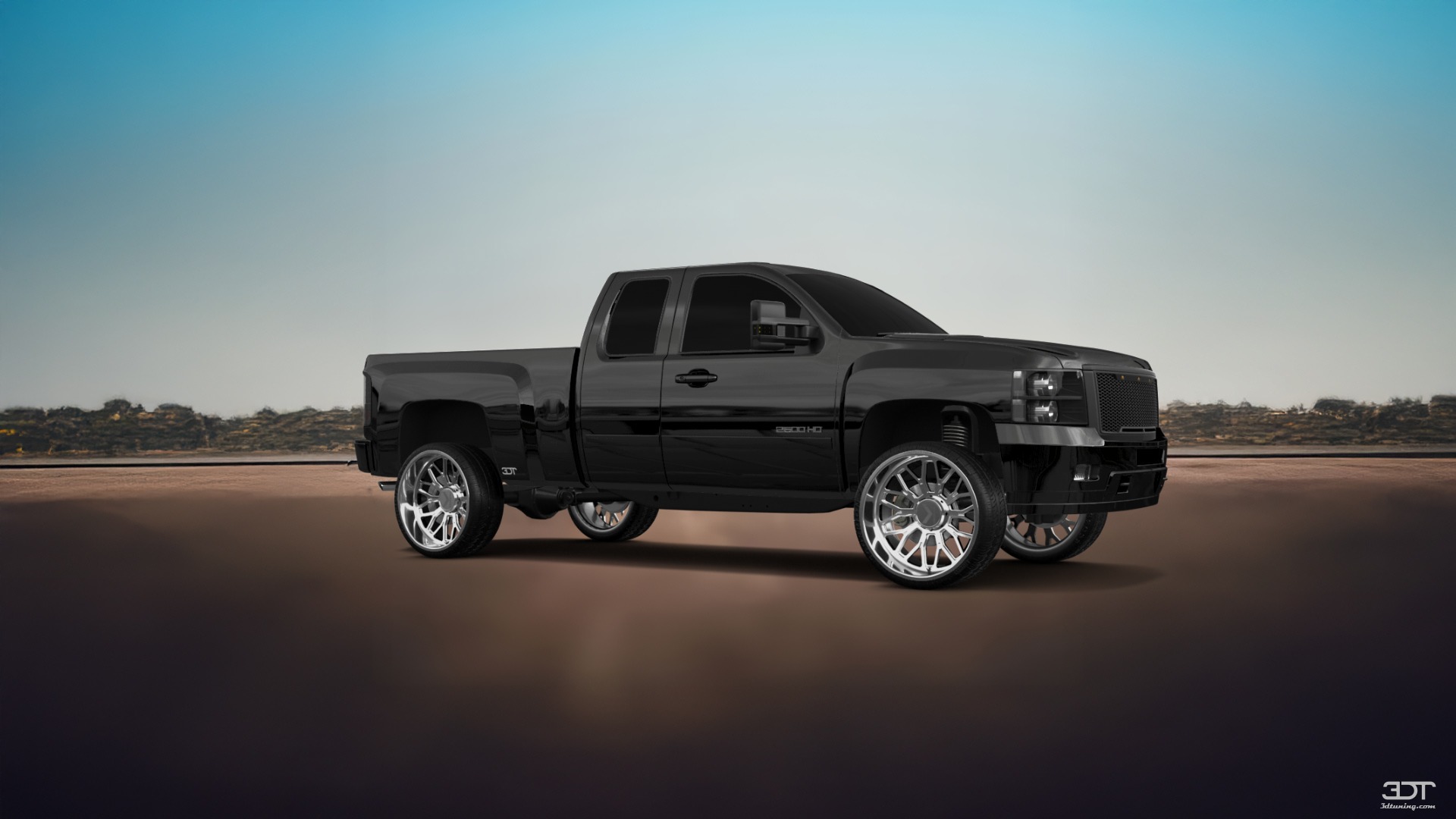 Tuning Chevrolet Silverado 2500 HD Extended Cab Pickup Truck 2007