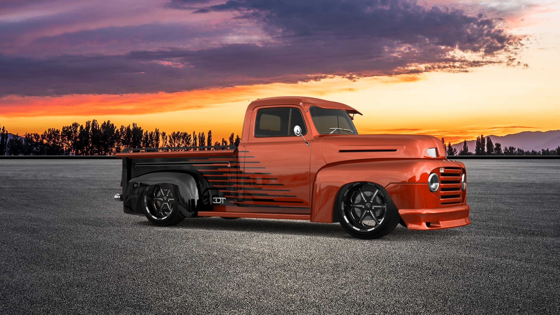 Ford F1 2 Door pickup truck 1949
