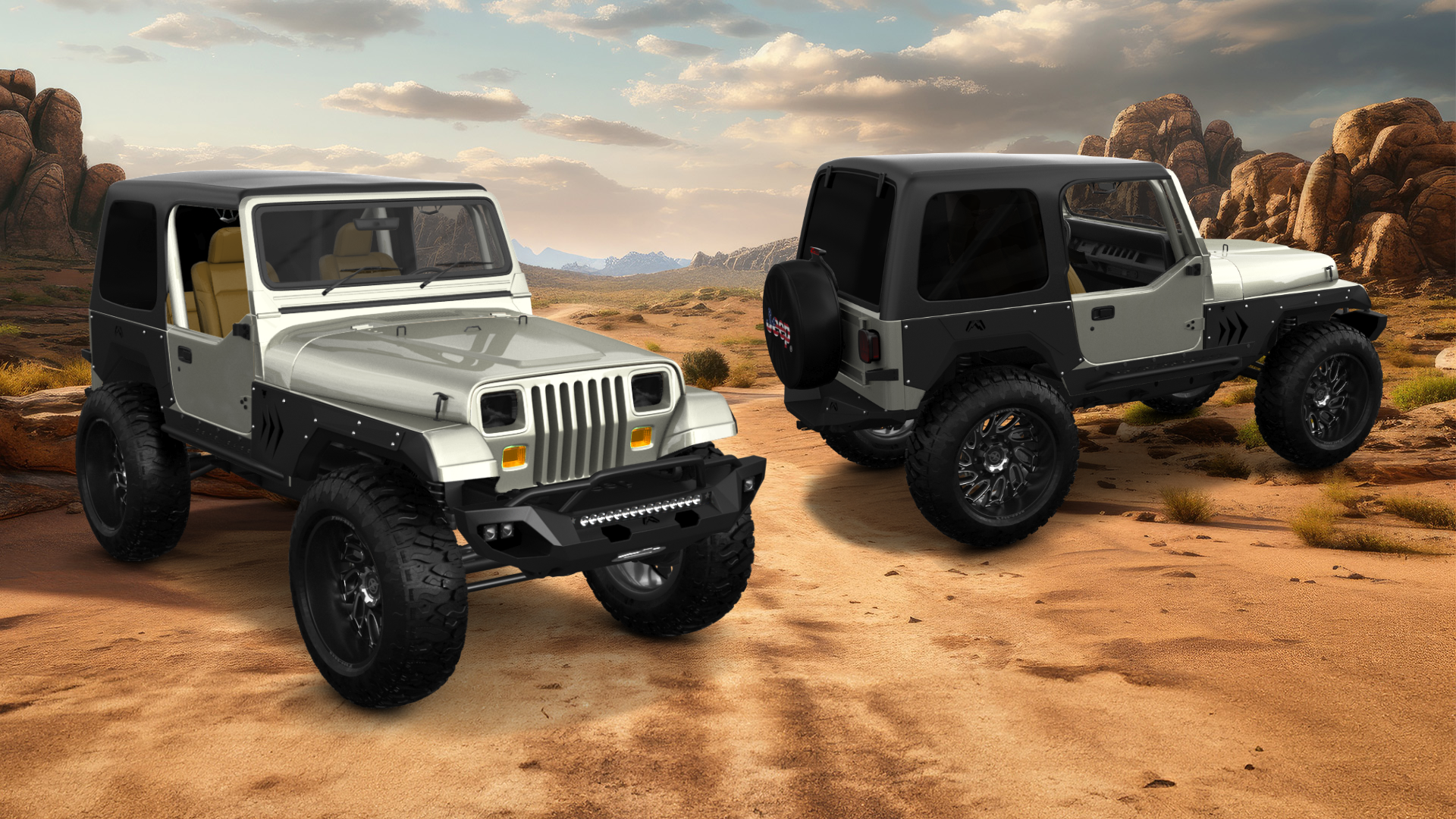 Jeep Wrangler YJ 2 Door SUV 1990 tuning