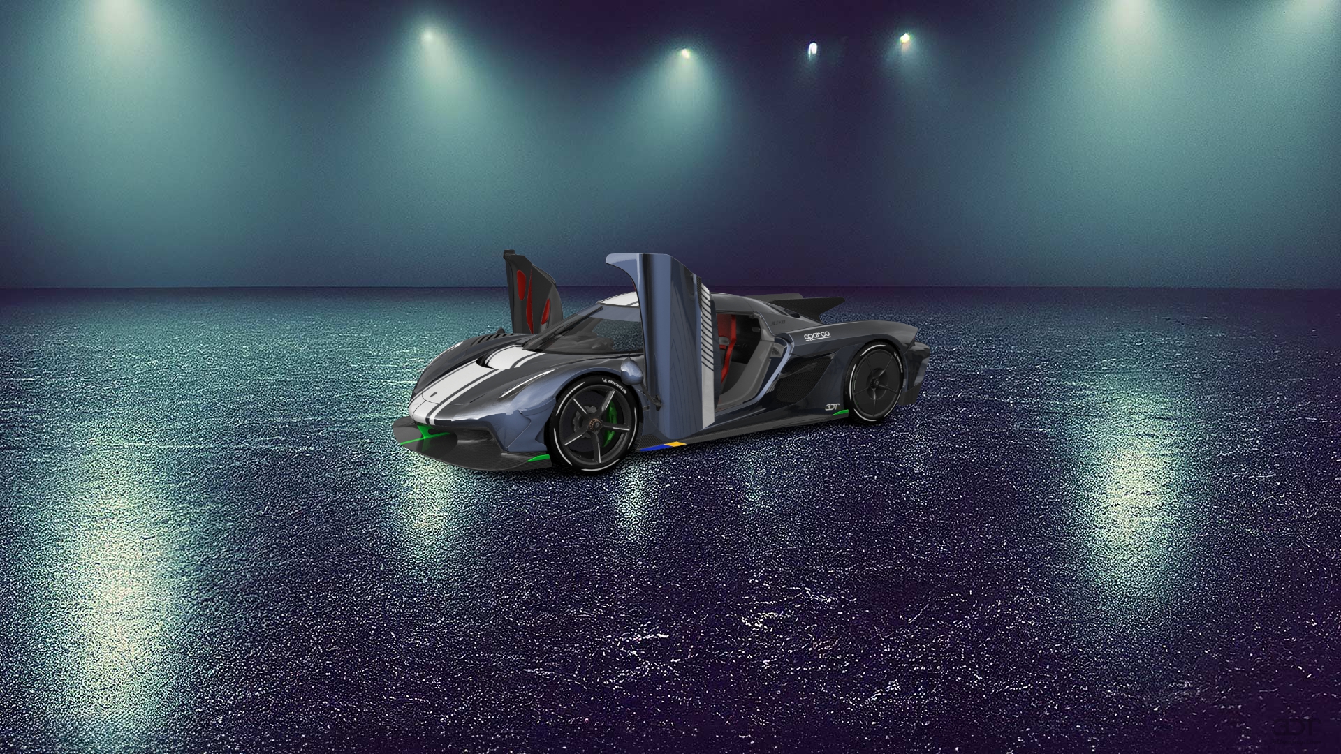 Koenigsegg Jesko 2 door targa top 2020 tuning