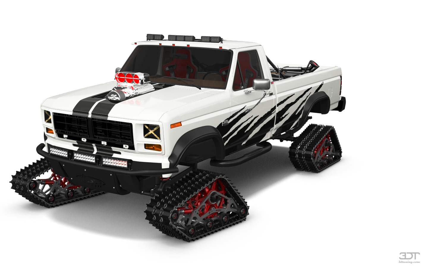 Tuning Ford F-150 2 Door pickup truck 1986