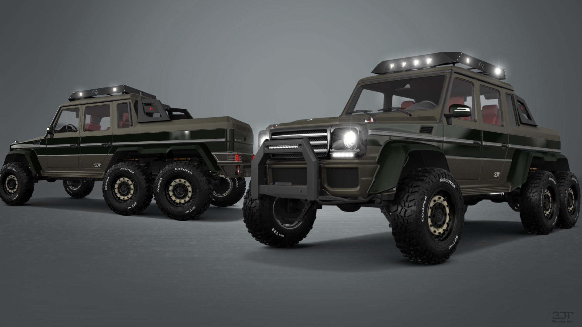 Mercedes G 63 AMG 6x6 4 Door pickup truck 2013