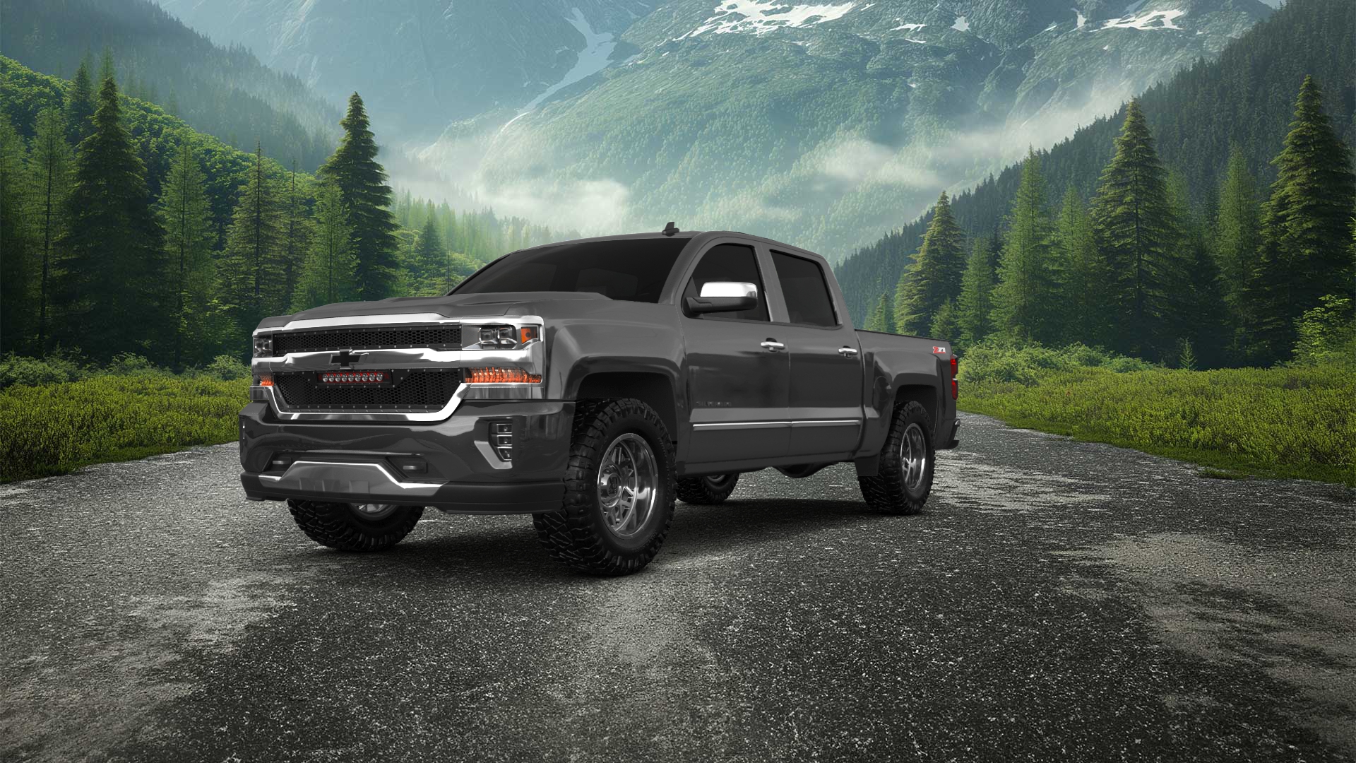 Chevrolet Silverado 1500 4 Door pickup truck 2016