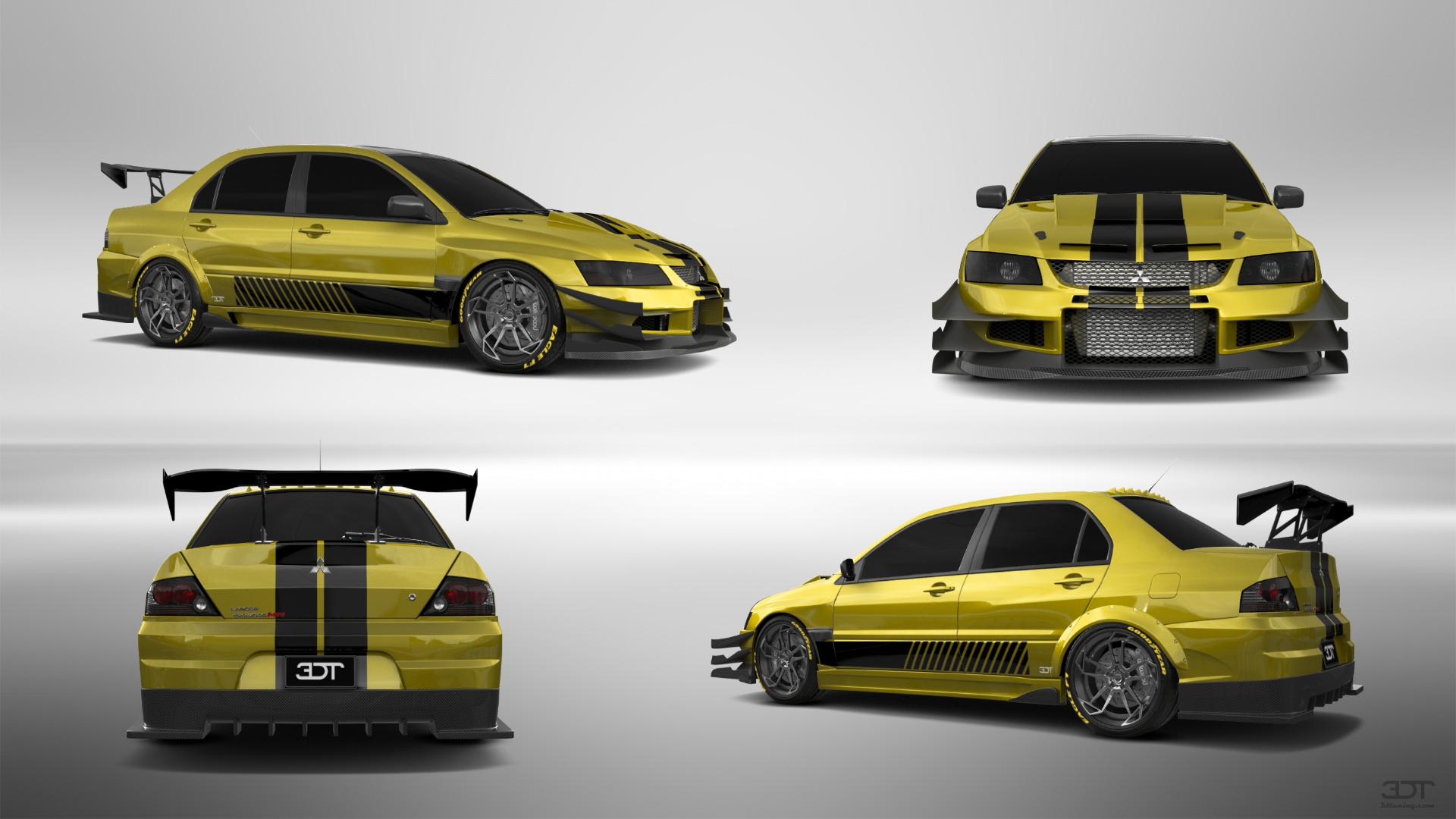 Mitsubishi Lancer Evo IX 4 Door Saloon 2005 tuning