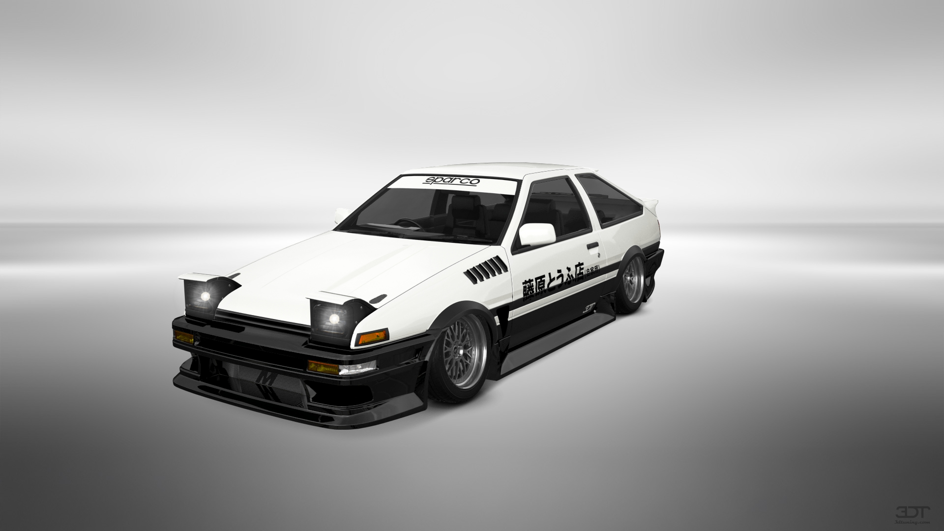 Toyota AE86 3 Door Hatchback 1985 tuning