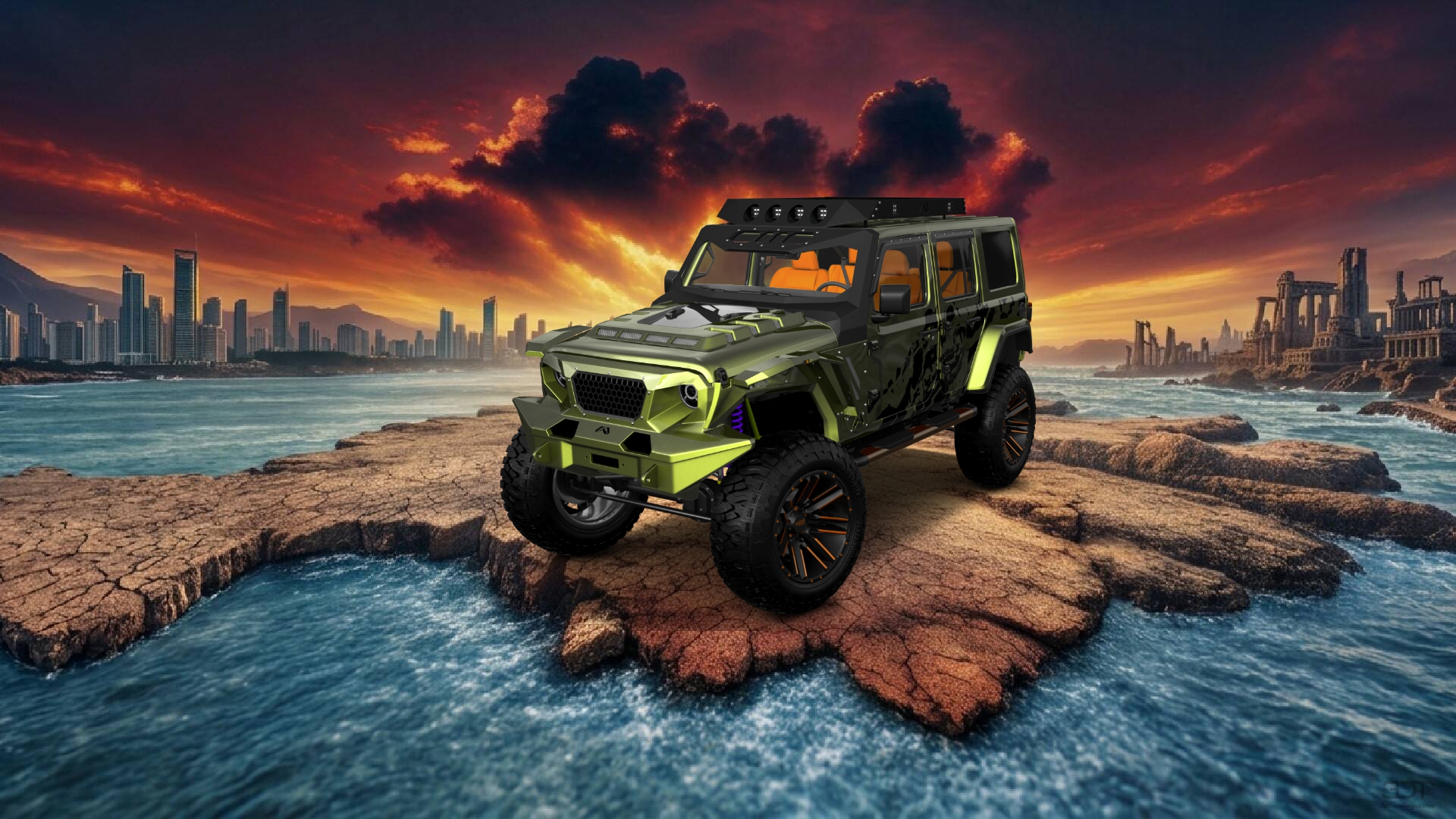 Jeep Wrangler Rubicon JL 4 Door SUV 2017 tuning