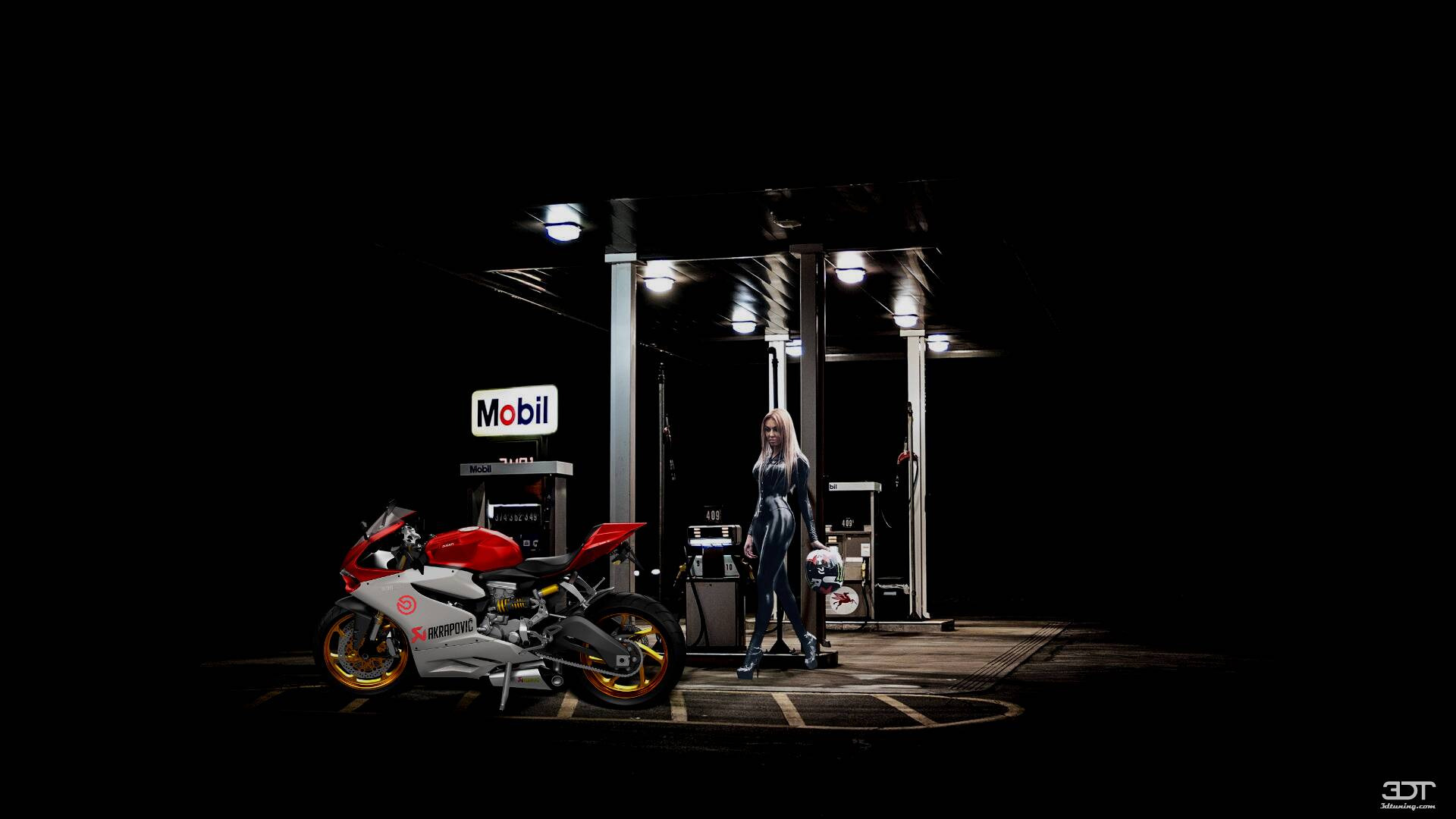 Tuning Ducati 899 Panigale Sport Bike 2015