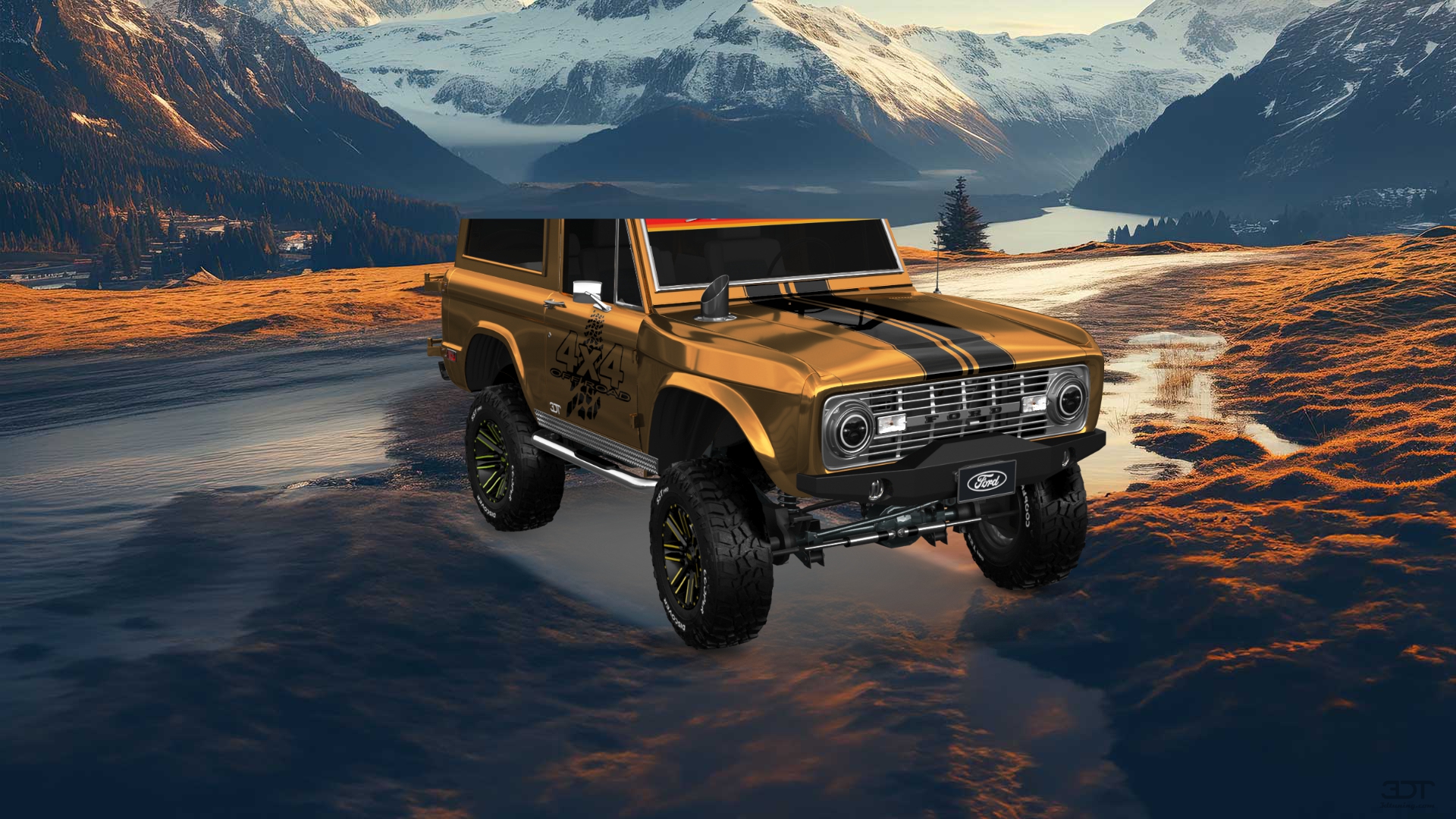 Ford Bronco 3 Door SUV 1965